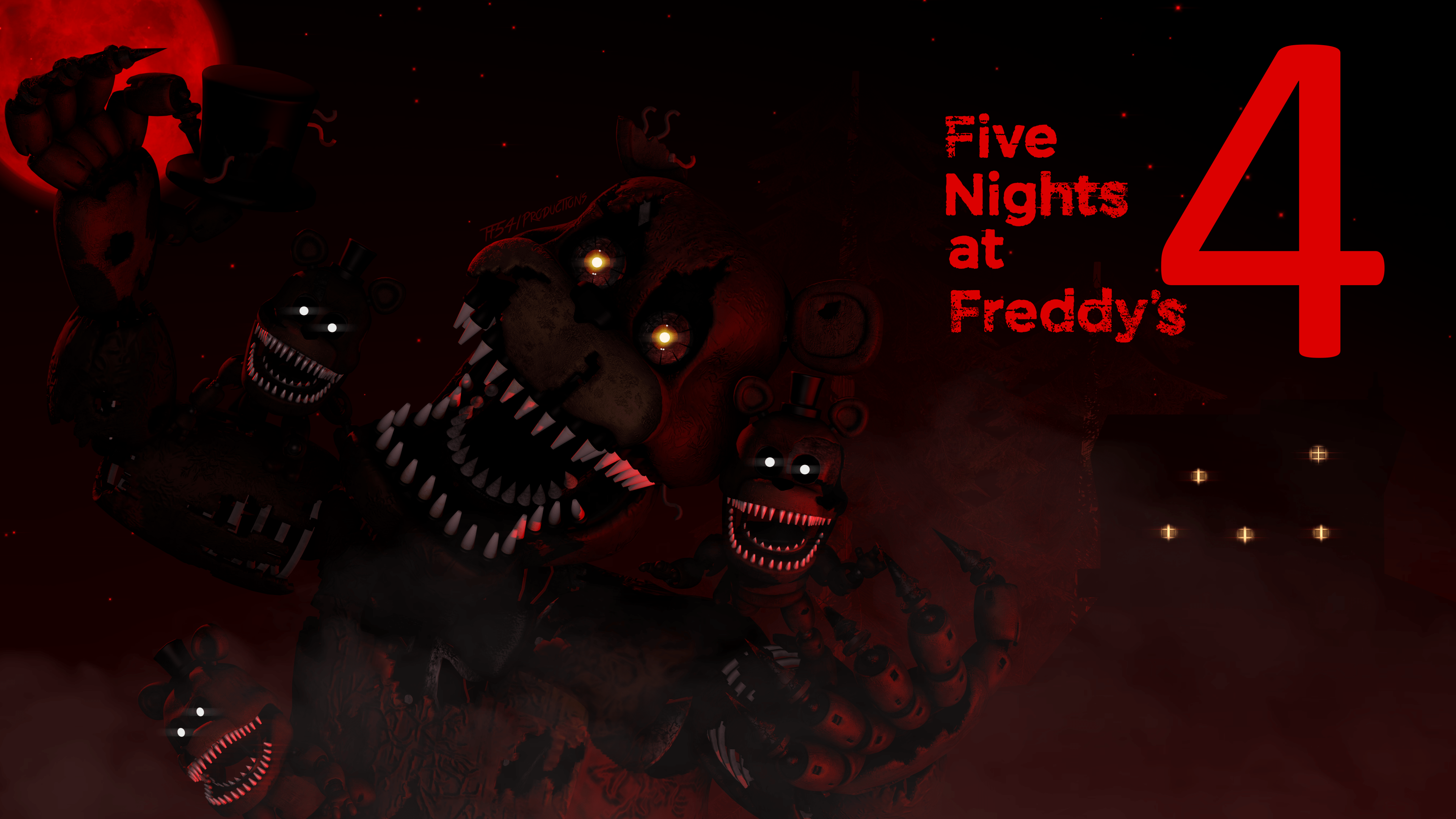3840x2160 Fnaf Wallpaper Freddy Nightmare Wallpaper & Background Download