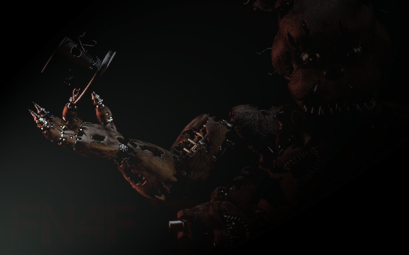 1600x1000 Free download FNAF4 Nightmare Freddy WALLPAPER by DarkVidenge [1600x1000] for your Desktop, Mobile & Tablet. Explore FNAF4 Wallpaper. FNAF Nightmare Wallpaper, FNAF 4 Desktop Wallpaper, Set Wallpaper FNAF 3