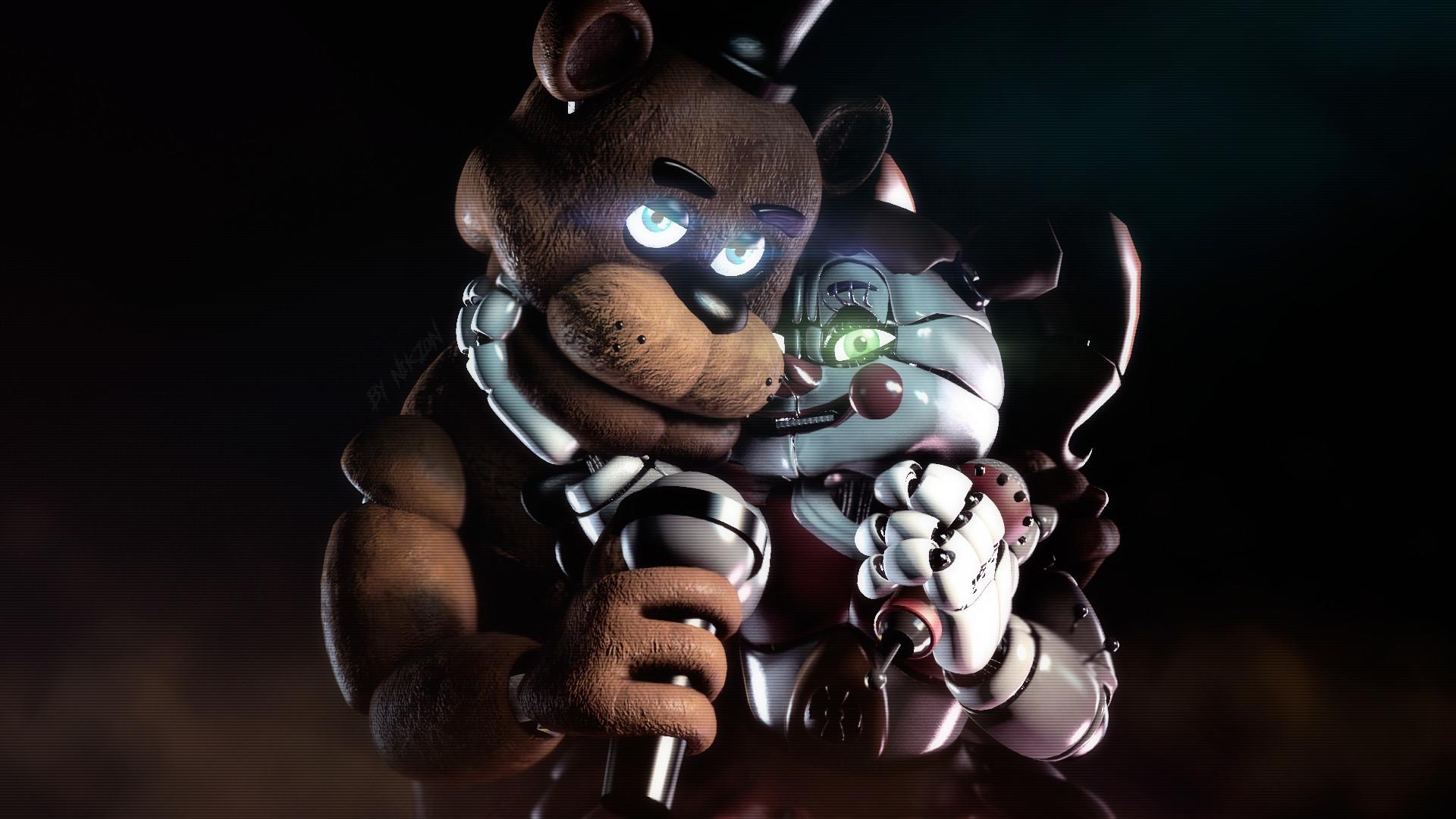 1920x1080 Nightmare Fredbear Wallpaper