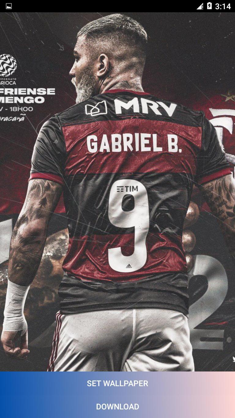 768x1366 Wallpaper Gabigol do Flamengo Unofficial for Android