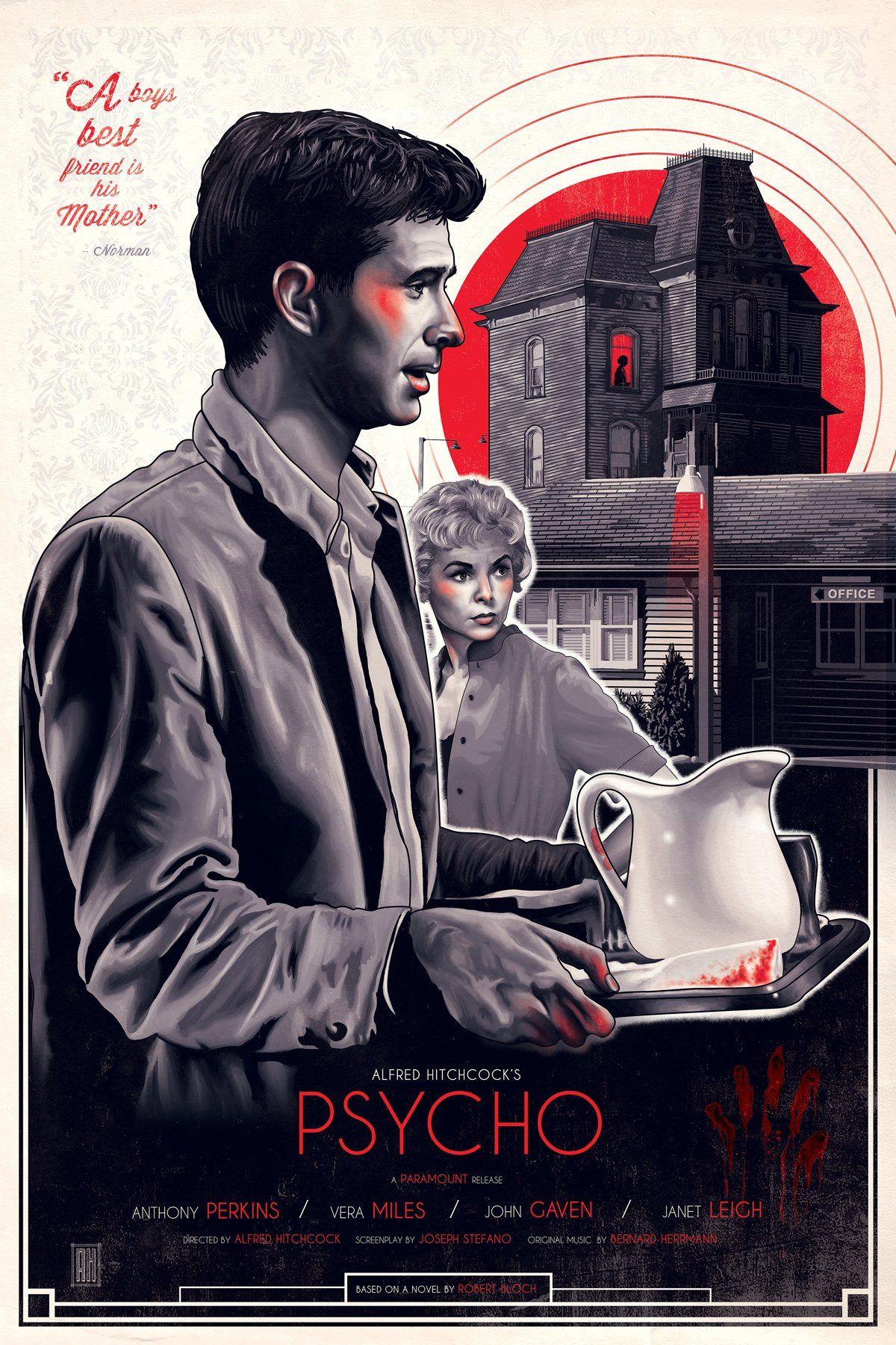 1200x1800 Psycho (1960) HD Wallpaper From Gallsource.com. Horror movie art, Cinema posters, Movie artwork