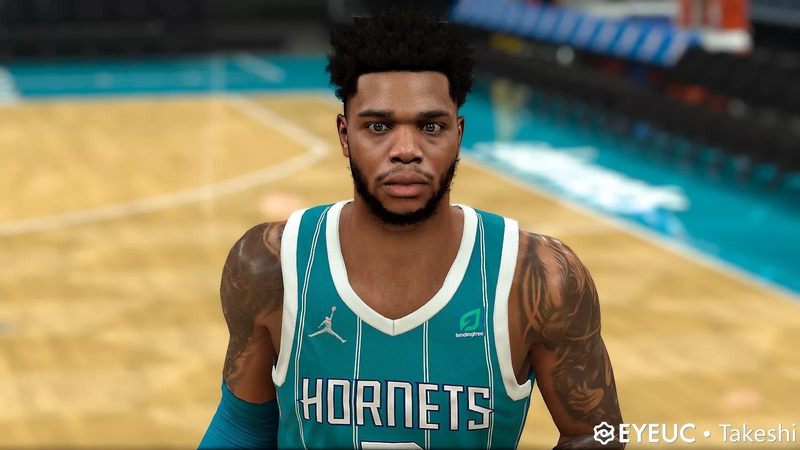 1600x900 NBA 2K22 Miles Bridges Cyberface Update and Body Model by Takeshi: NBA 2K22 Mods, Rosters & Cyberfaces