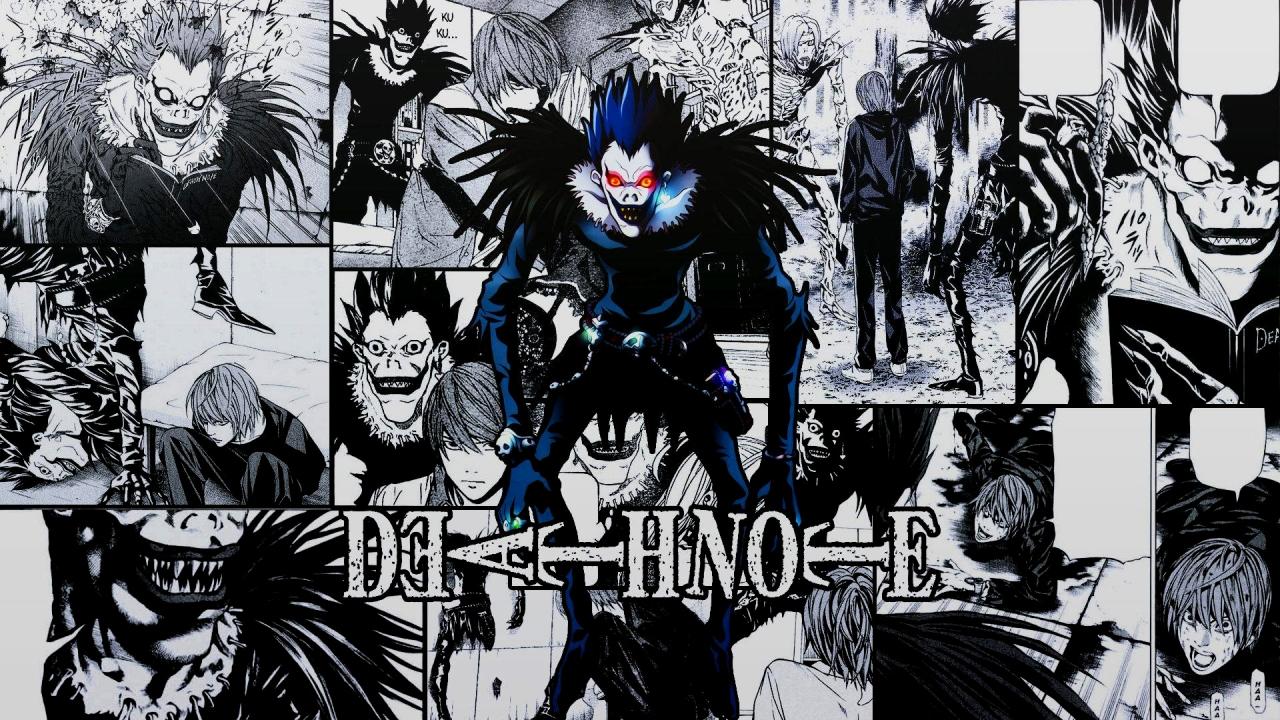1280x720 Ryuk from Death Note Anime Wallpaper Full HD