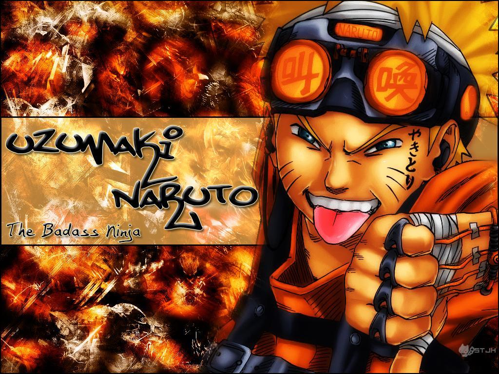 1024x768 Naruto Wallpaper: badass naruto wp