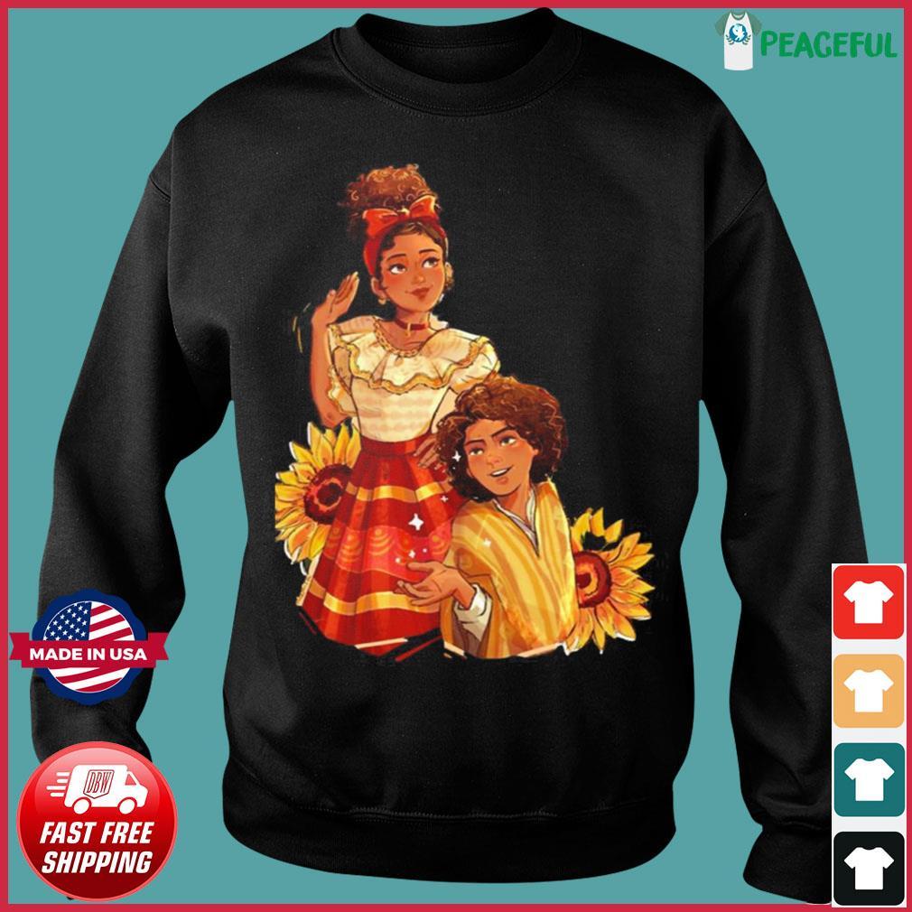 1010x1010 Sunflower Camilo And Dolores Madrigal Encanto Disney Movie Shirt, hoodie, sweater, long sleeve and tank top