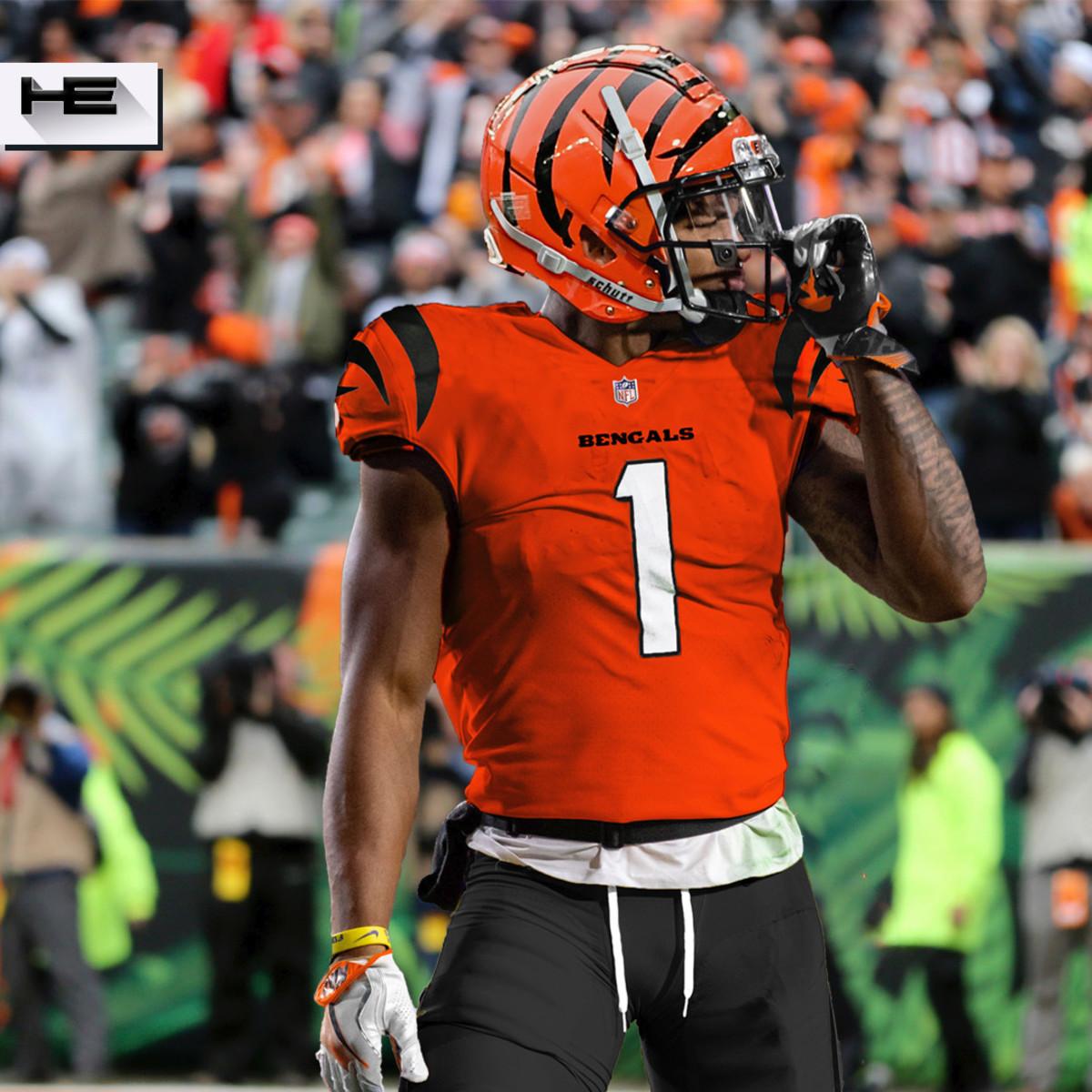 1200x1200 Ja'Marr Chase Looks Awesome in the Cincinnati Bengals' New Stripes Illustrated Cincinnati Bengals News, Analysis and More