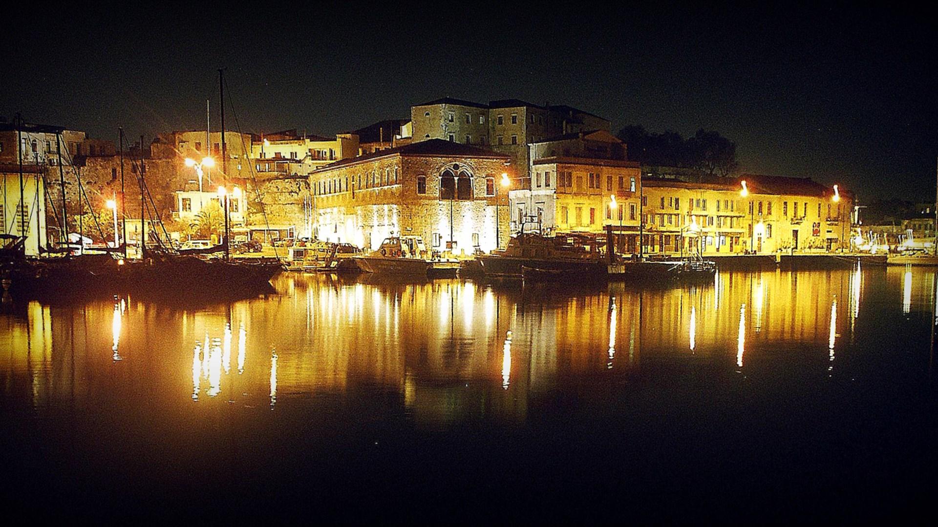 1920x1080 Chania (hahn Yah). Crete's Most Pictureque And Characterful City