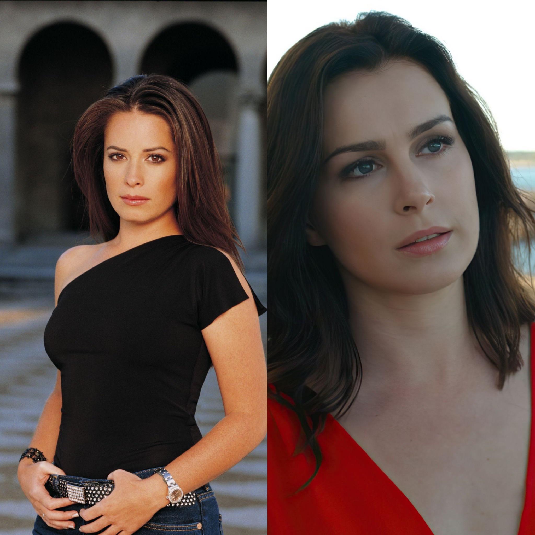 2048x2048 Anyone Else Think That These Two Actresses Look Similar? [Holly Marie Combs & Anna Maria Sieklucka]