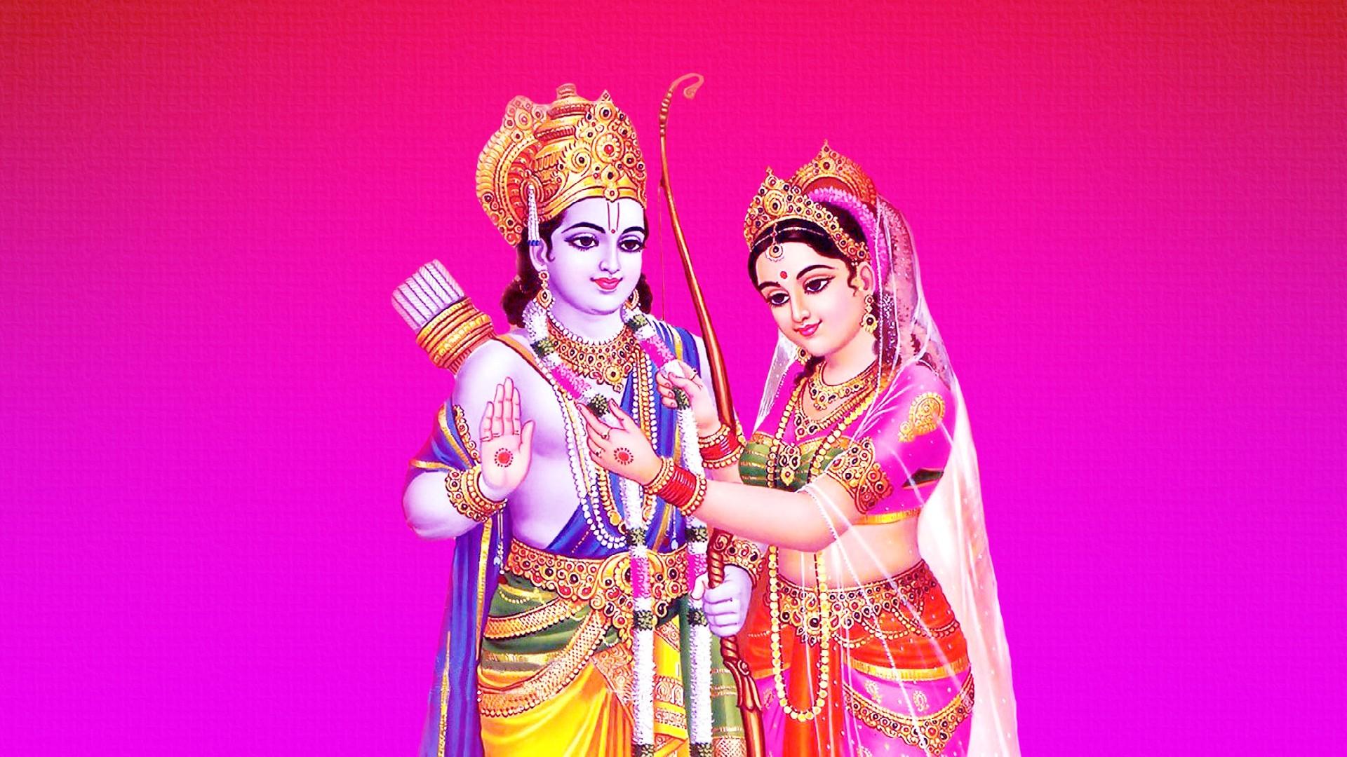 1920x1080 Wallpaper Ram Sita Vivah. Hindu Gods and Goddesses