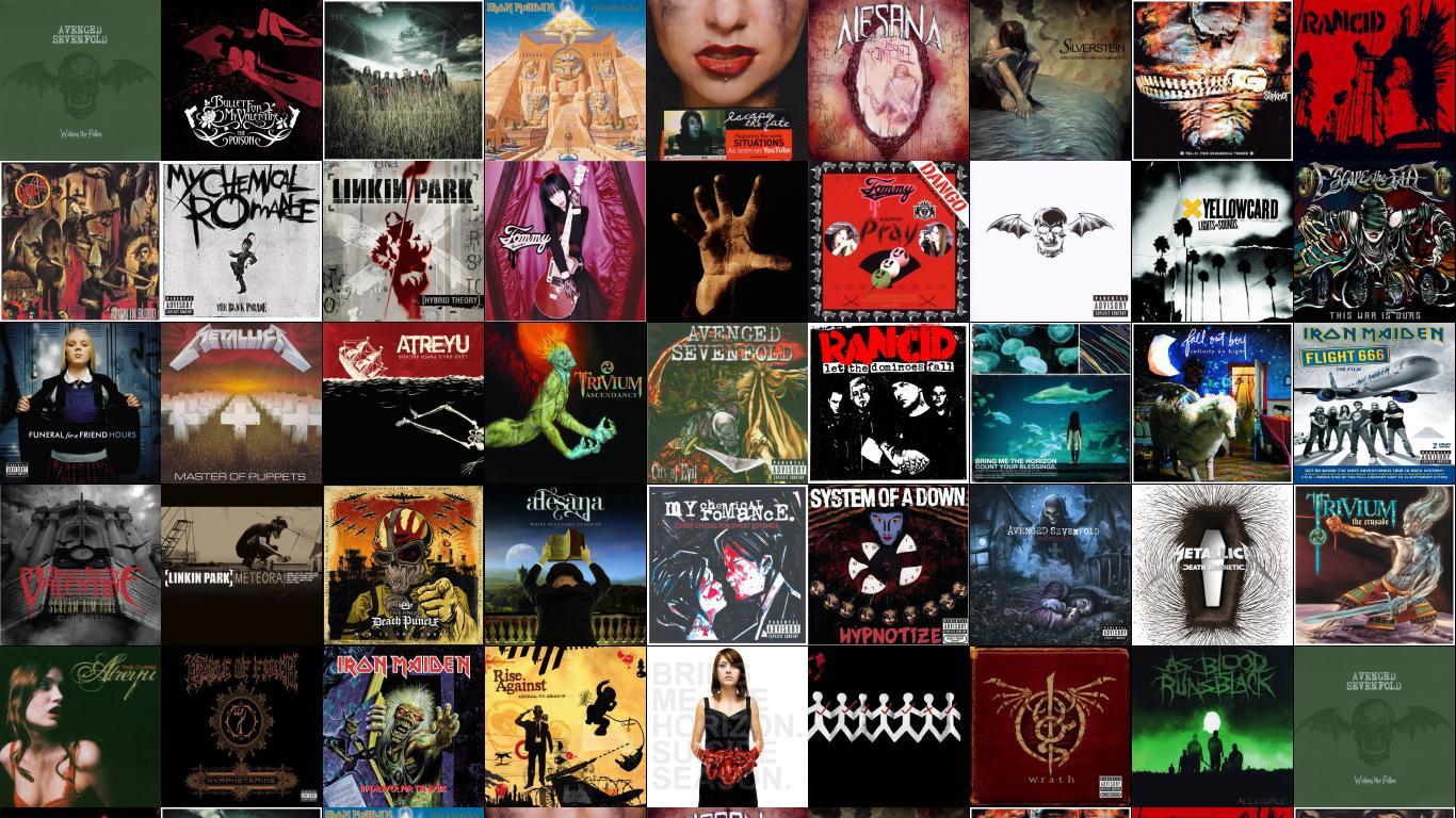 1366x768 Bullet For My Valentine And Slipknot