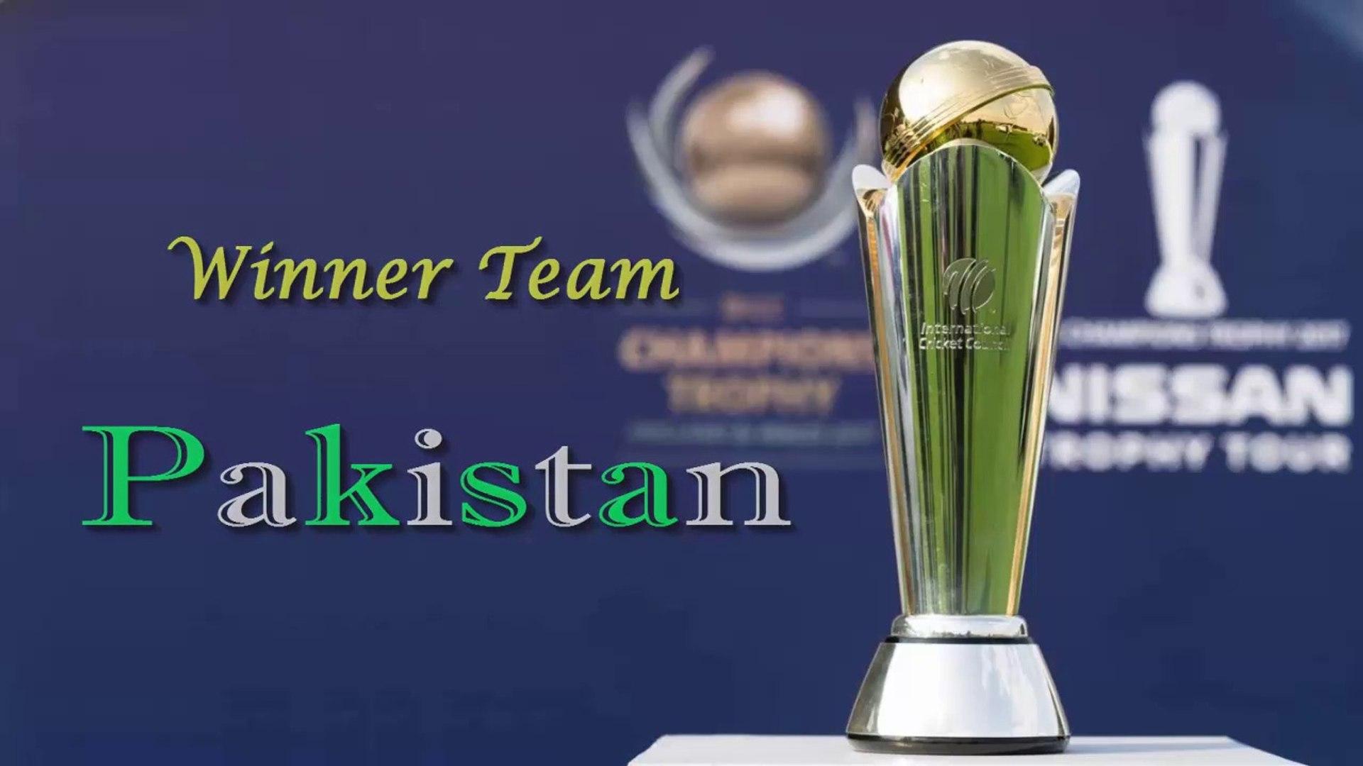 1920x1080 ICC Champions Trophy Winners Since 1998.. Champions Trophy Winners List