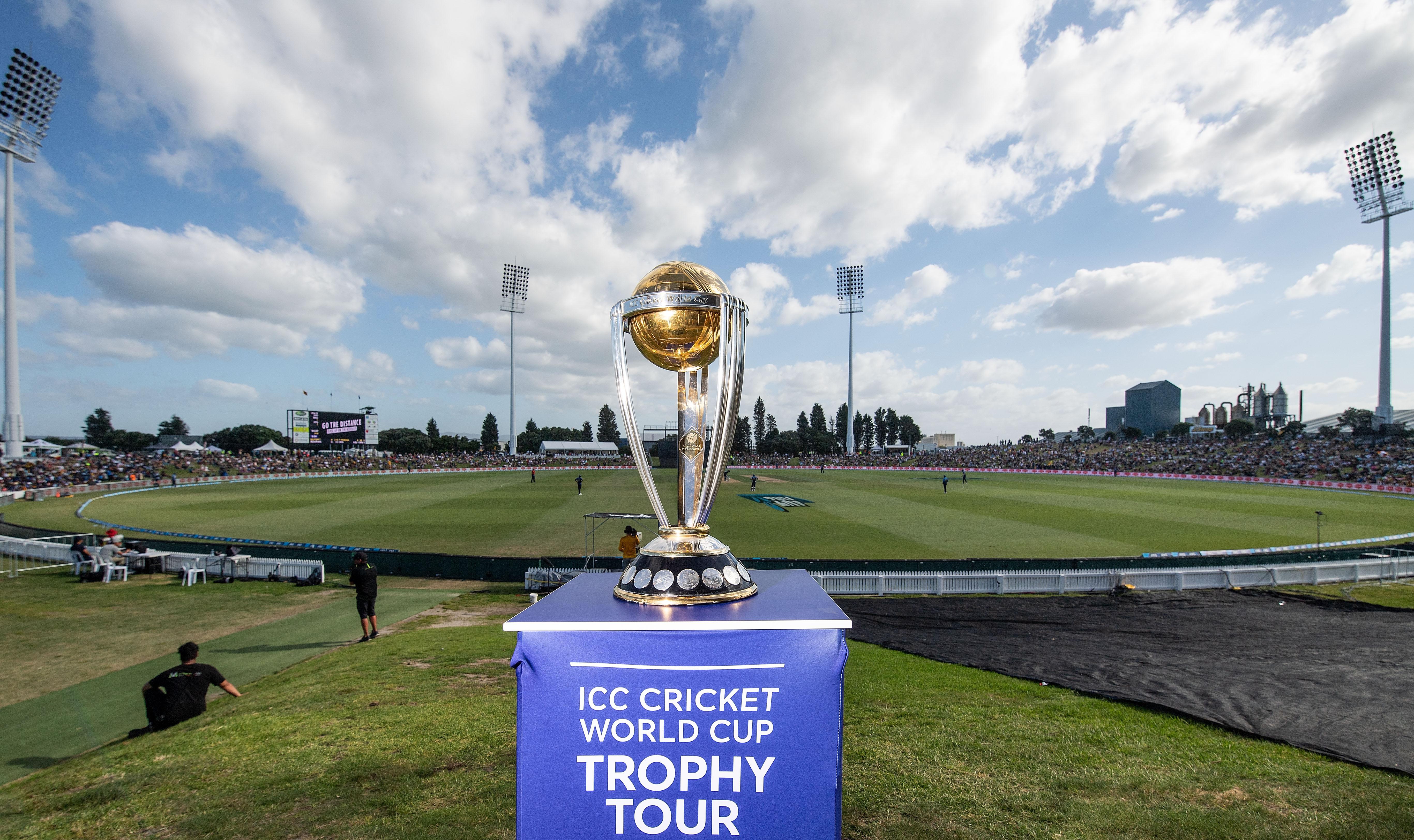 5467x3249 ICC CWC Trophy Tour driven by Nissan reaches New Zealand