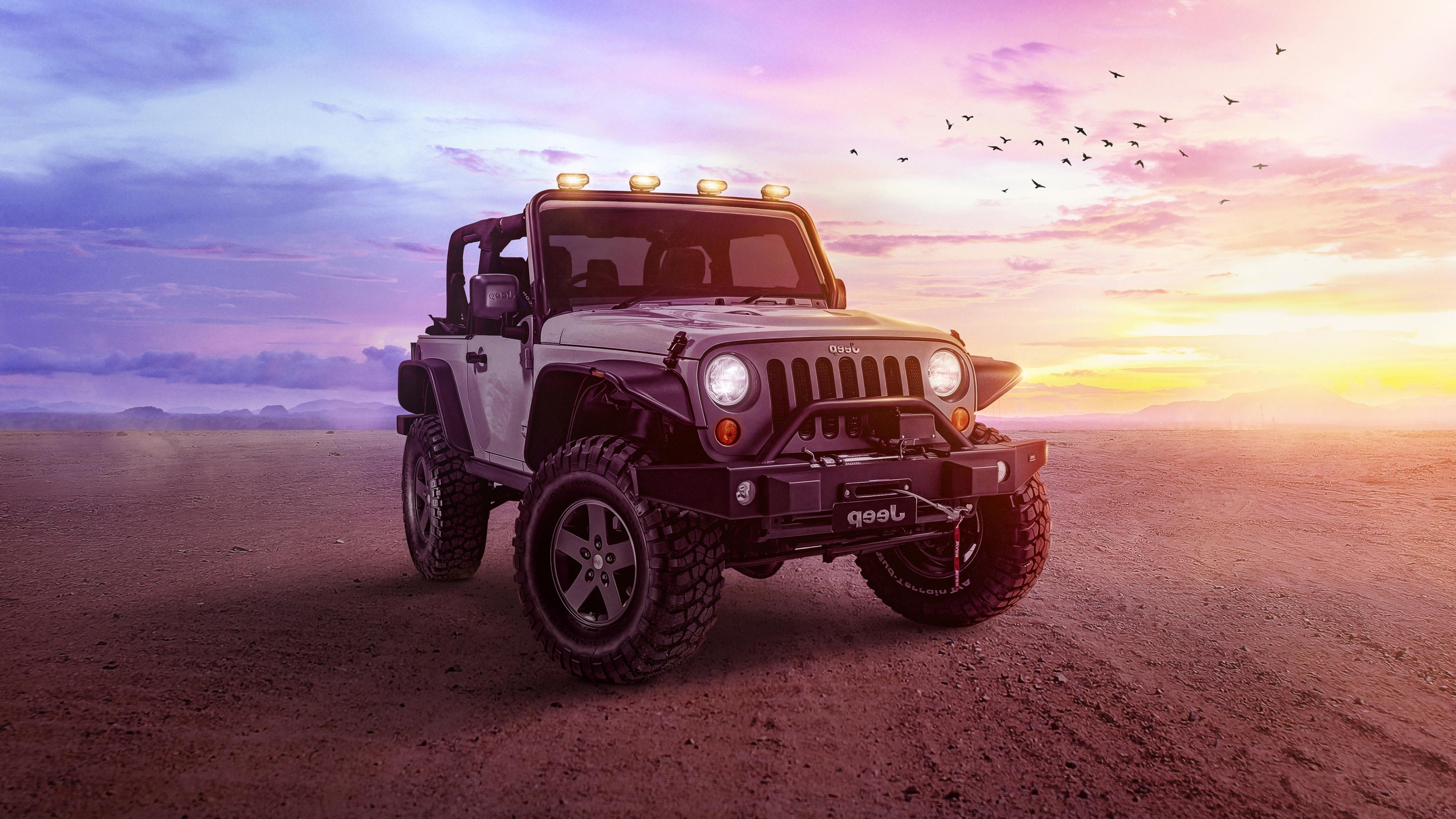 3840x2160 Wallpaper 4X4 Cars, Jeep Wrangler:3840x2160