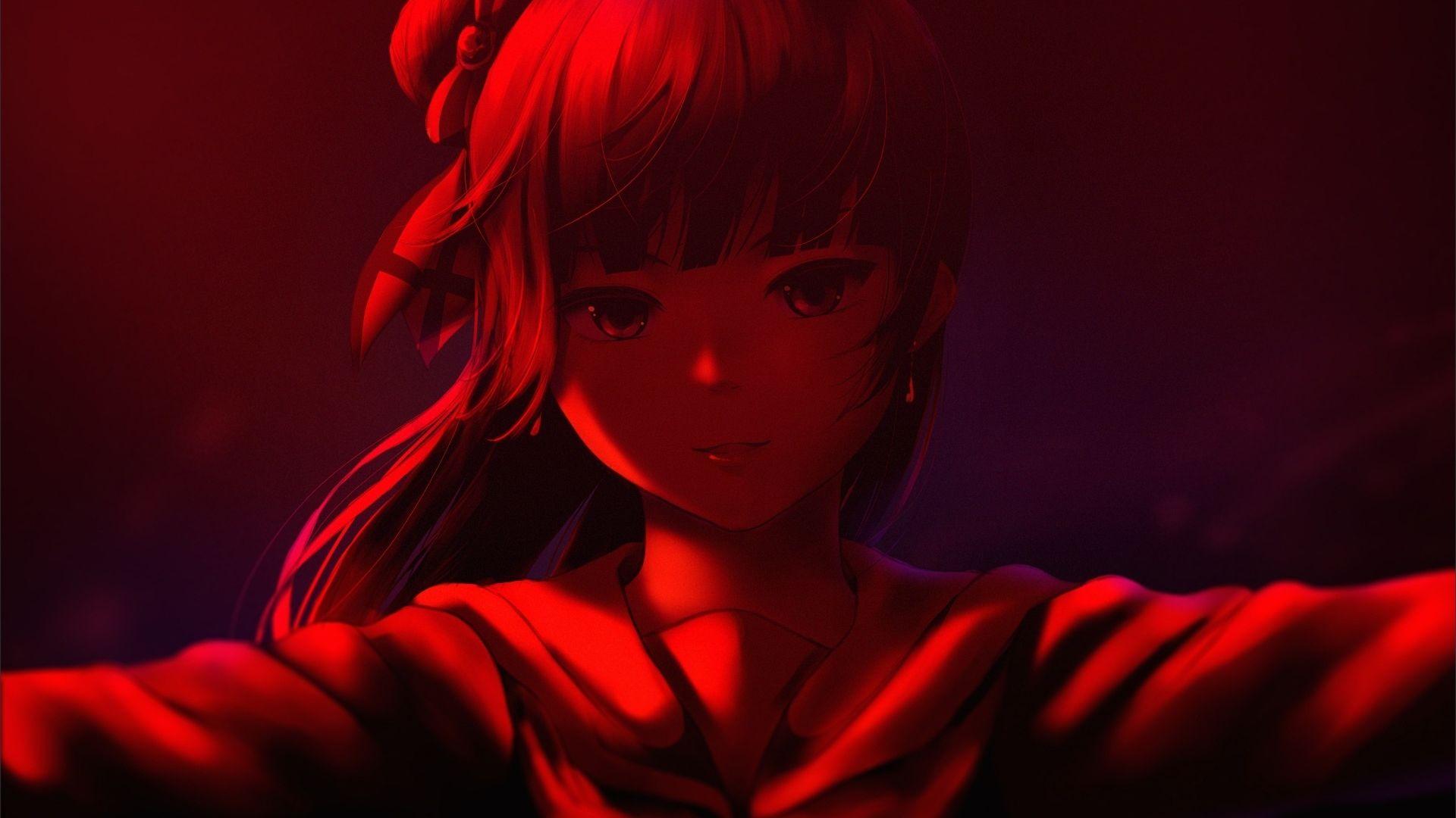 1920x1080 Red, yoshiko tsushima, love live!, cute wallpaper, HD image, picture, background, a39aa9
