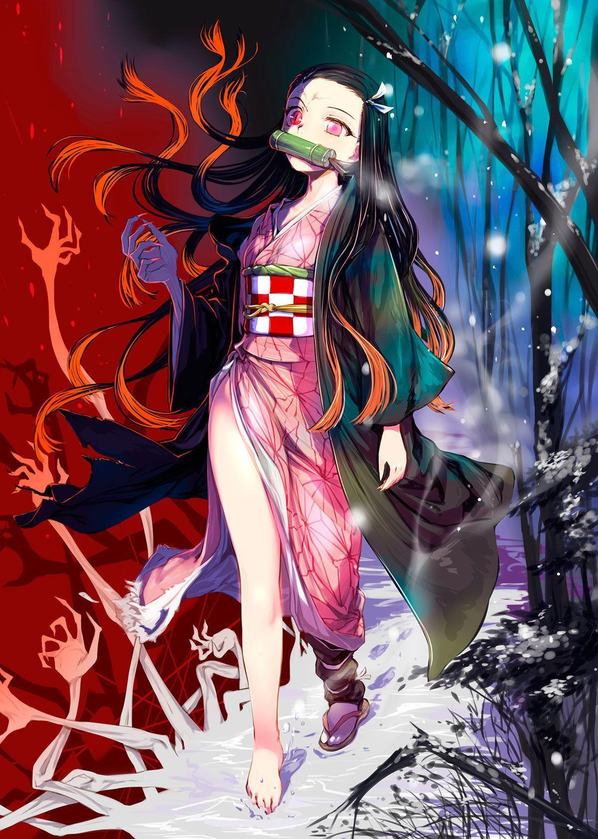 1200x1683 Nezuko iPhone Wallpaper