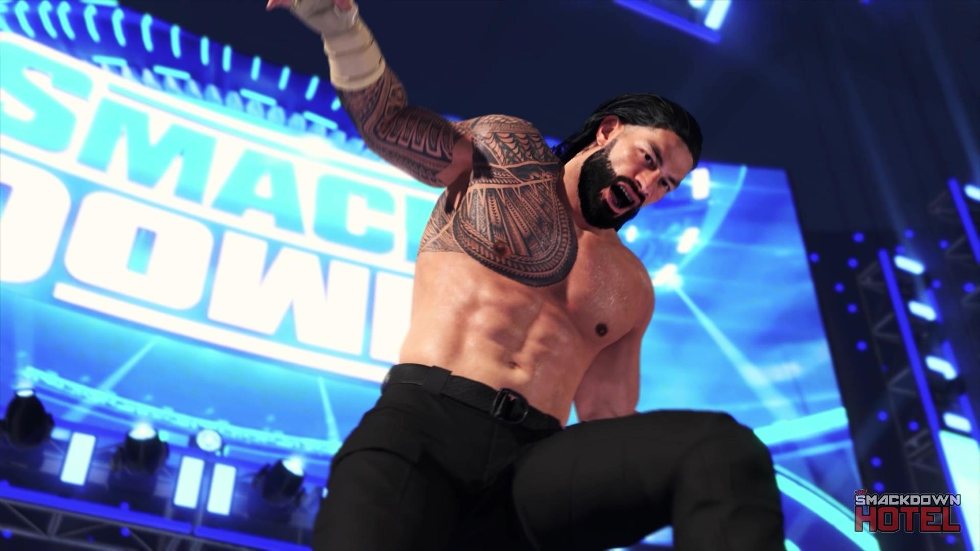 1920x1080 Roman Reigns. WWE 2K22 Roster