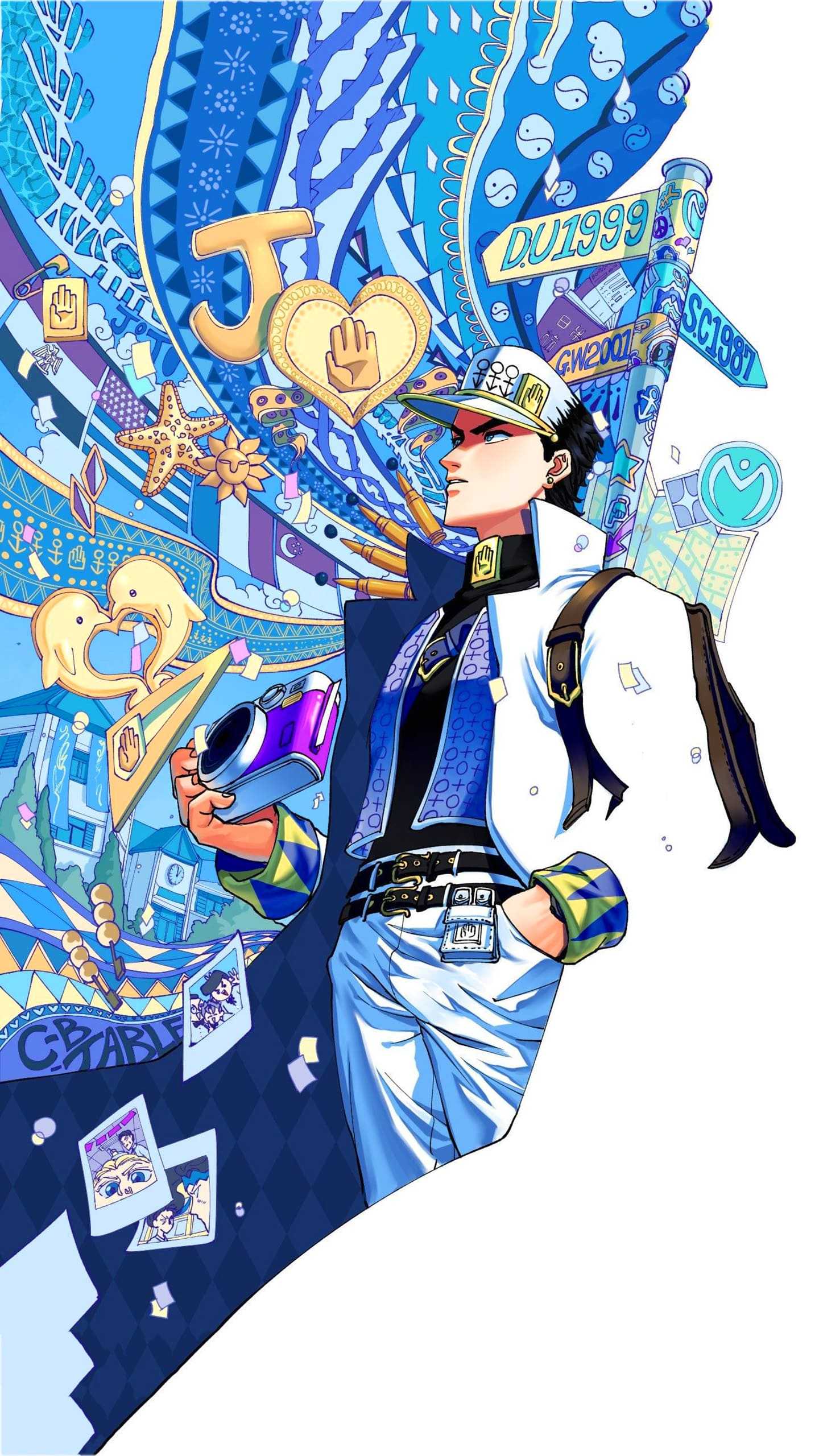 1440x2560 Jotaro Kujo Wallpaper