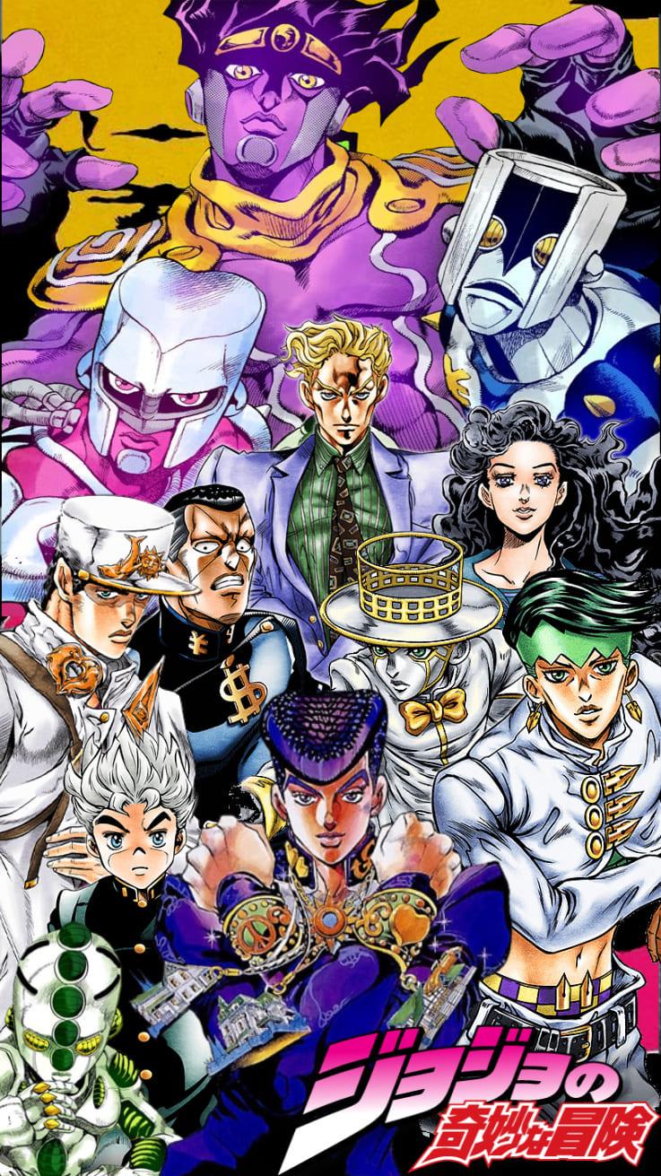 Made a Wallpaper for my phone part 16  rStardustCrusaders