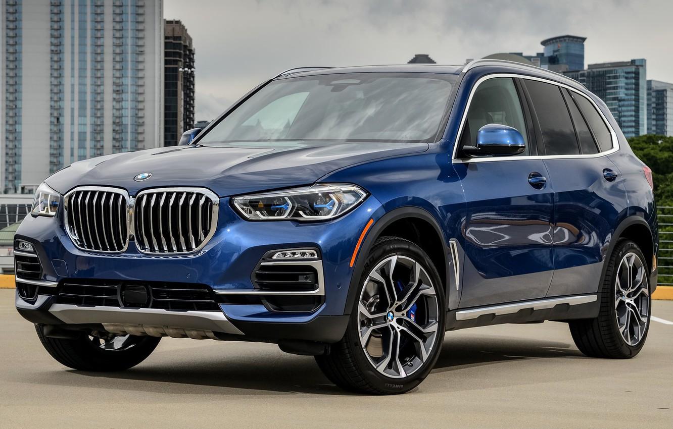 1332x850 Wallpaper car, blue, the city, BMW, SUV, front, BMW X BMW X5 - for desktop, section bmw