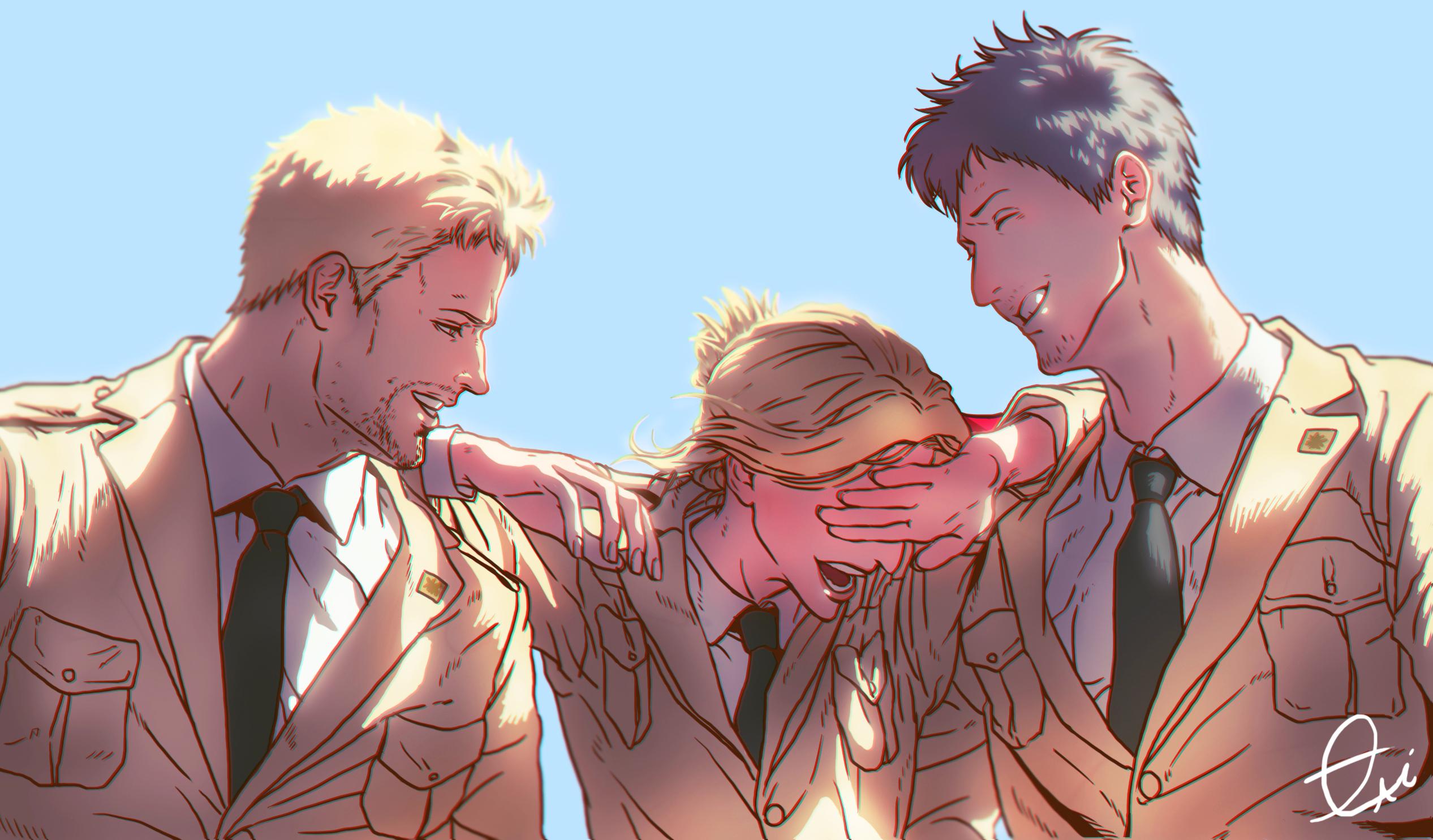 2533x1485 Reiner Braun HD Wallpaper, Bertolt Hoover, Reiner Braun, Annie Leonhart HD Wallpaper