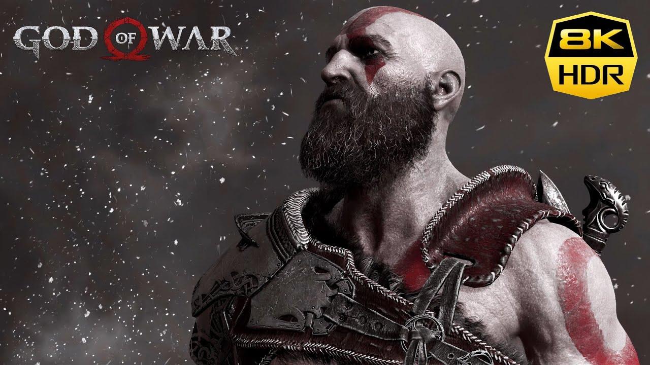 1280x720 God Of War 8K HDR 60FPS Ultra HD Realistic Graphics Gameplay RTX 3090