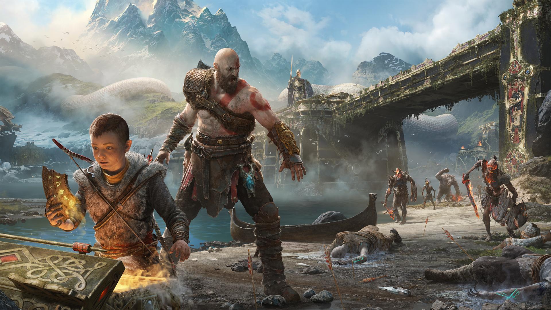 1920x1080 God of War PS4 Wallpaper