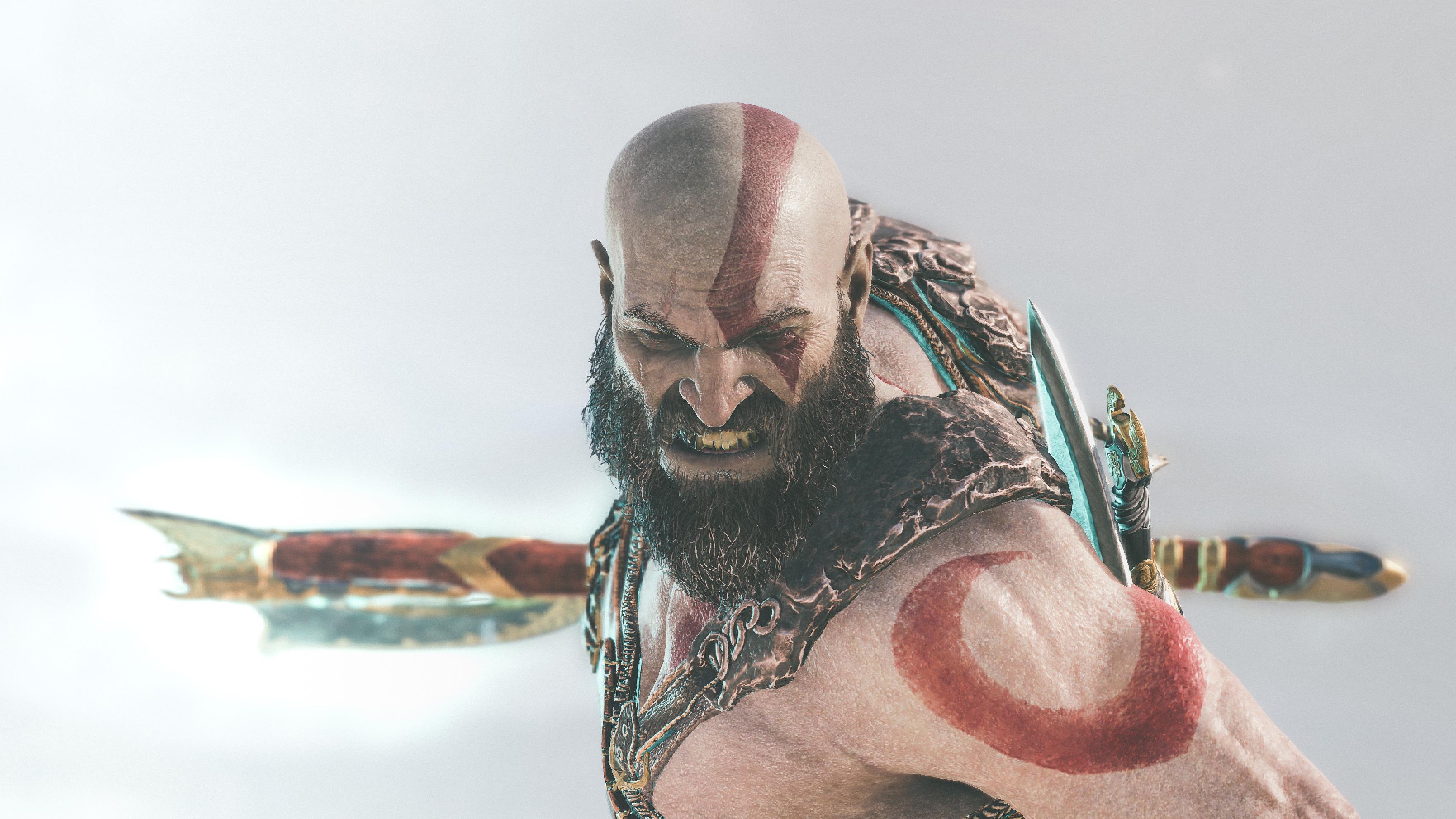 3526x1983 Kratos God Of War 4k HD Games, 4k Wallpaper, Image, Background, Photo and Picture