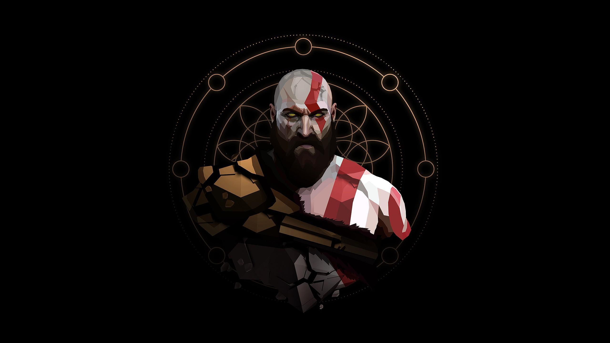 2560x1440 Kratos HD God of War Wallpaper
