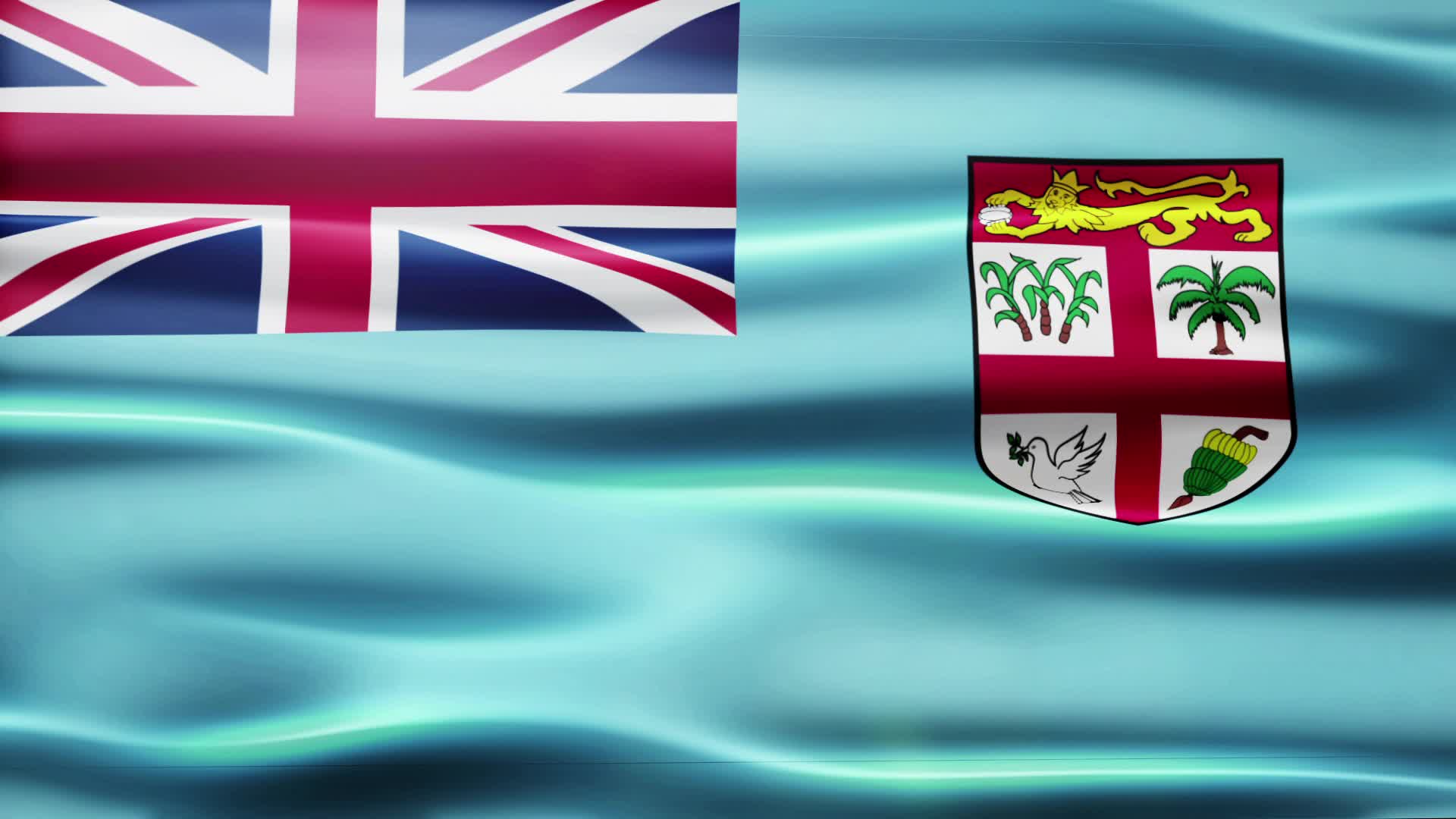 1920x1080 Fiji Flag Loop
