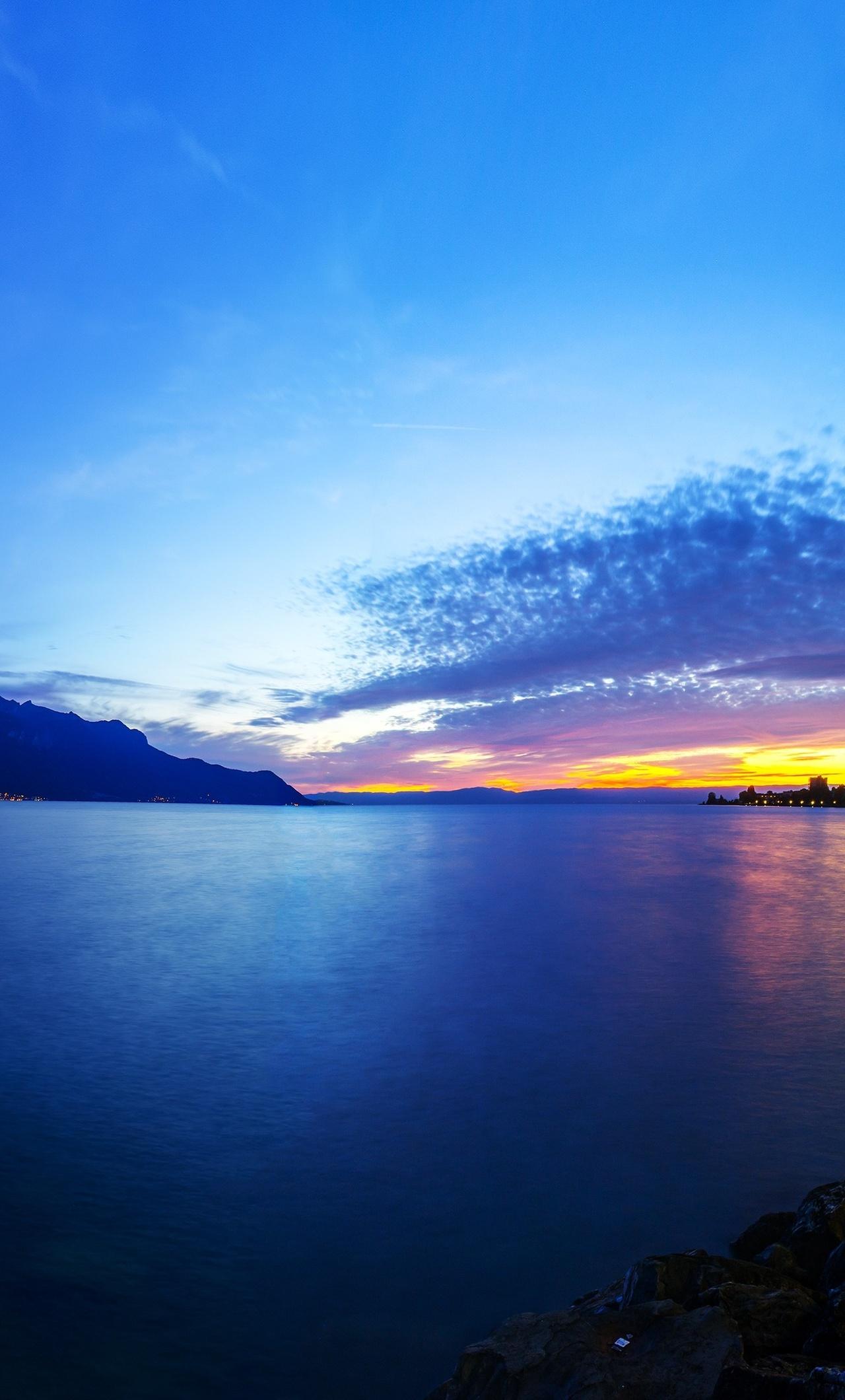 1280x2120 Geneva Lake iPhone HD 4k Wallpaper, Image, Background, Photo and Picture