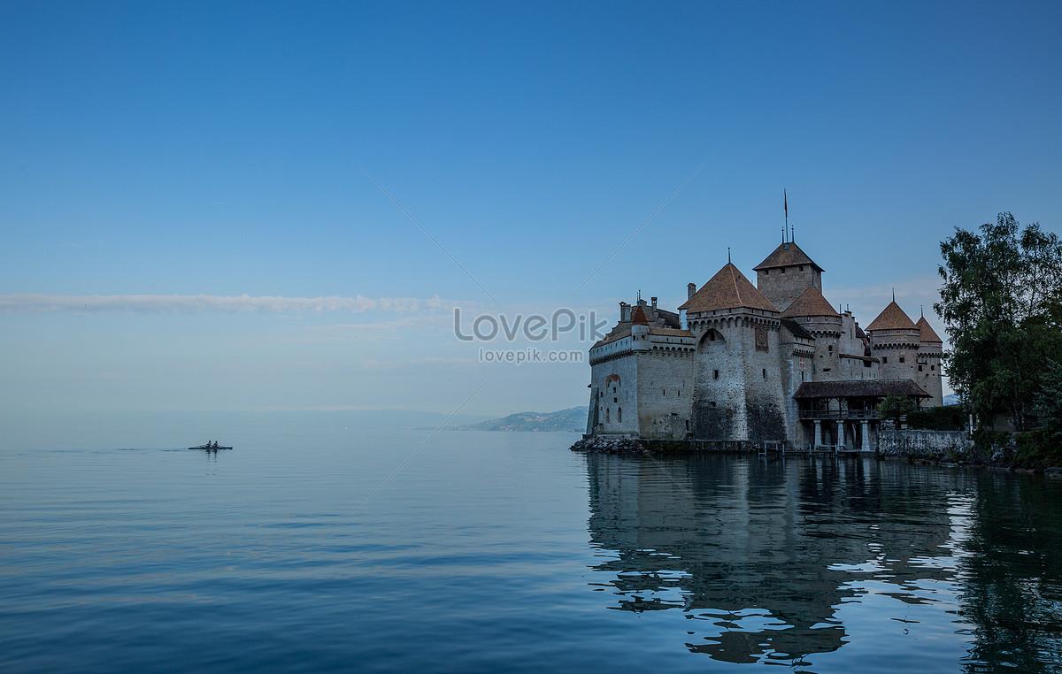 1200x762 West Yong Castle On Lake Geneva Switzerland Picture And HD Photo. Free Download On Lovepik