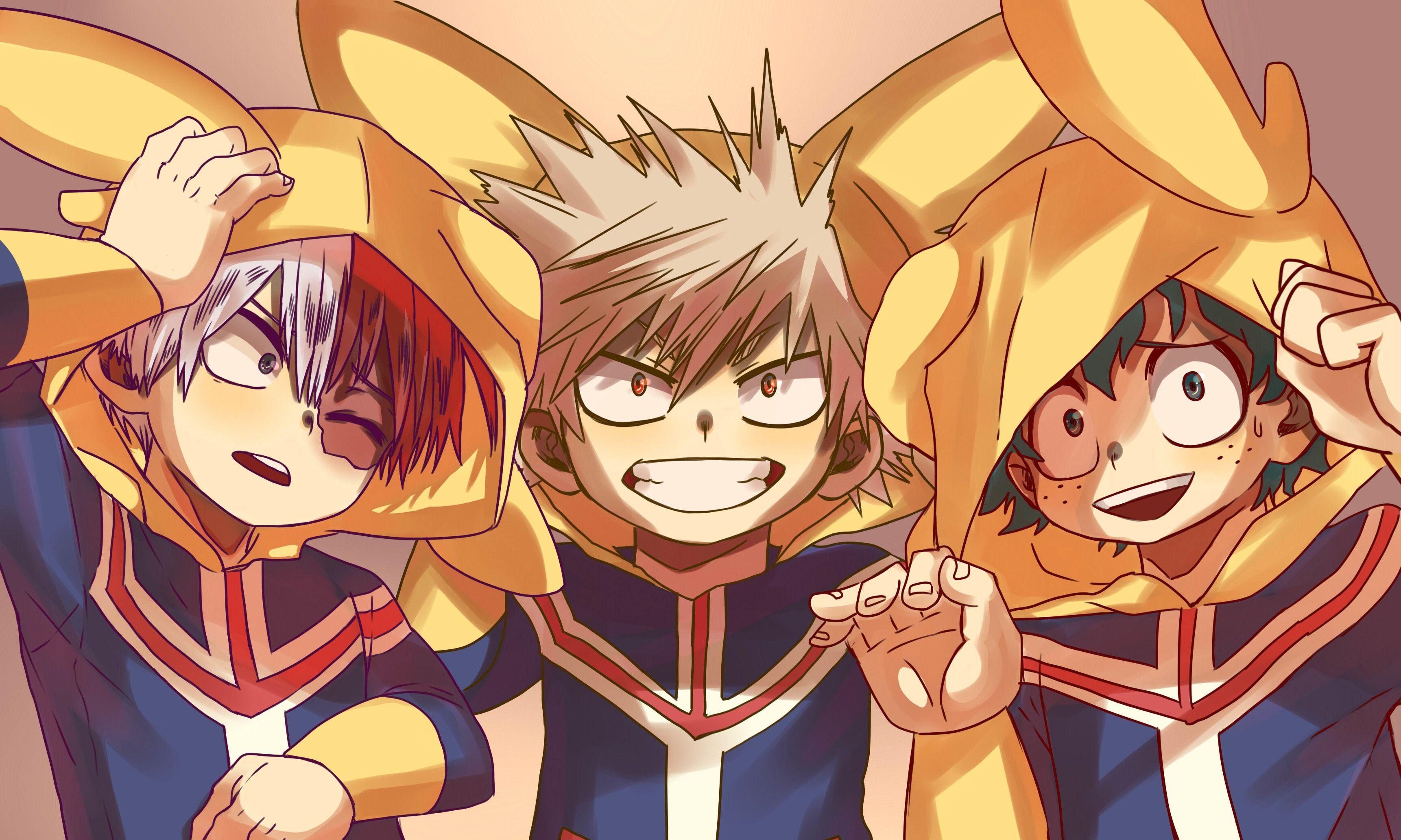 3444x2066 Boku No Hero Academia Wallpaper