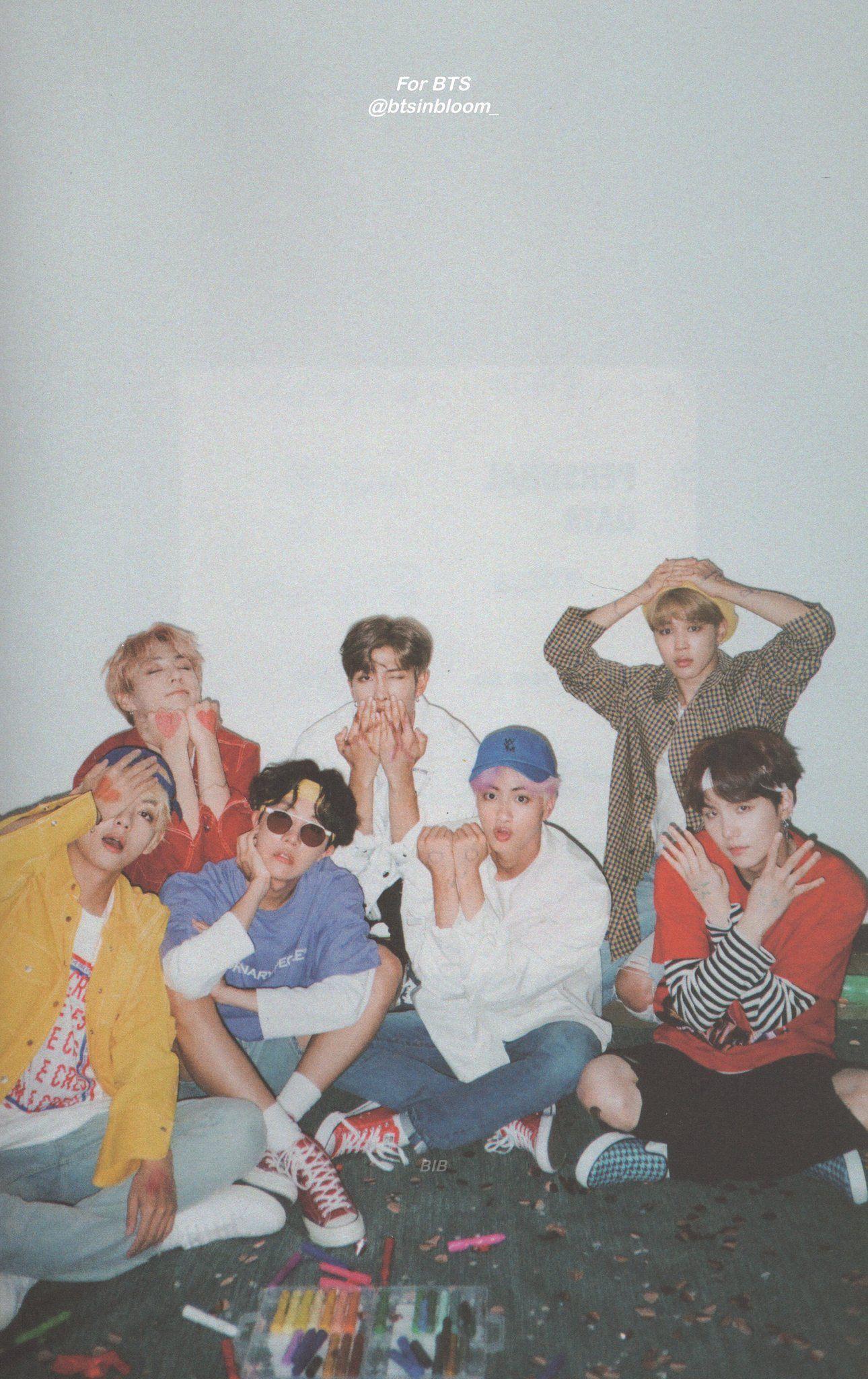 1290x2048 BTS Season Greeting Wallpaper