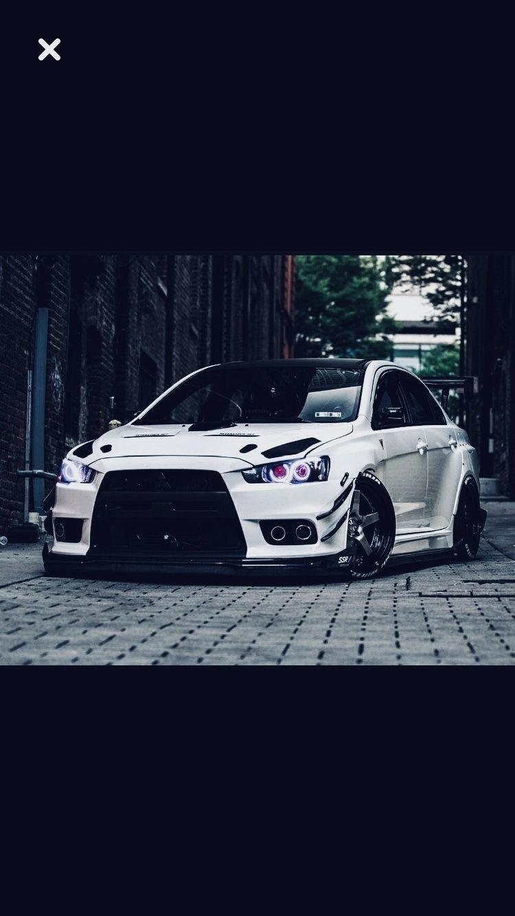 750x1334 Mitsubishi Evo Wallpaper Phone