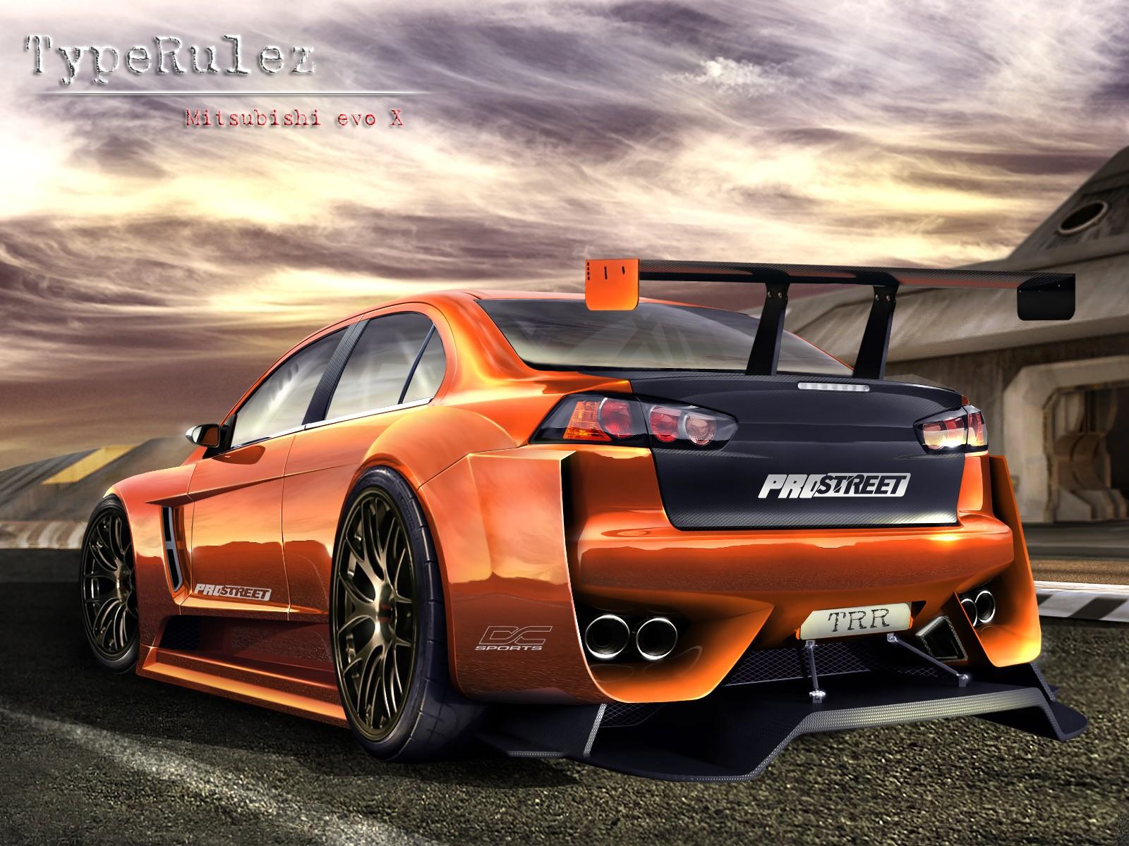 1600x1200 Tuning Car Vehicle Mitsubishi Lancer Evo X