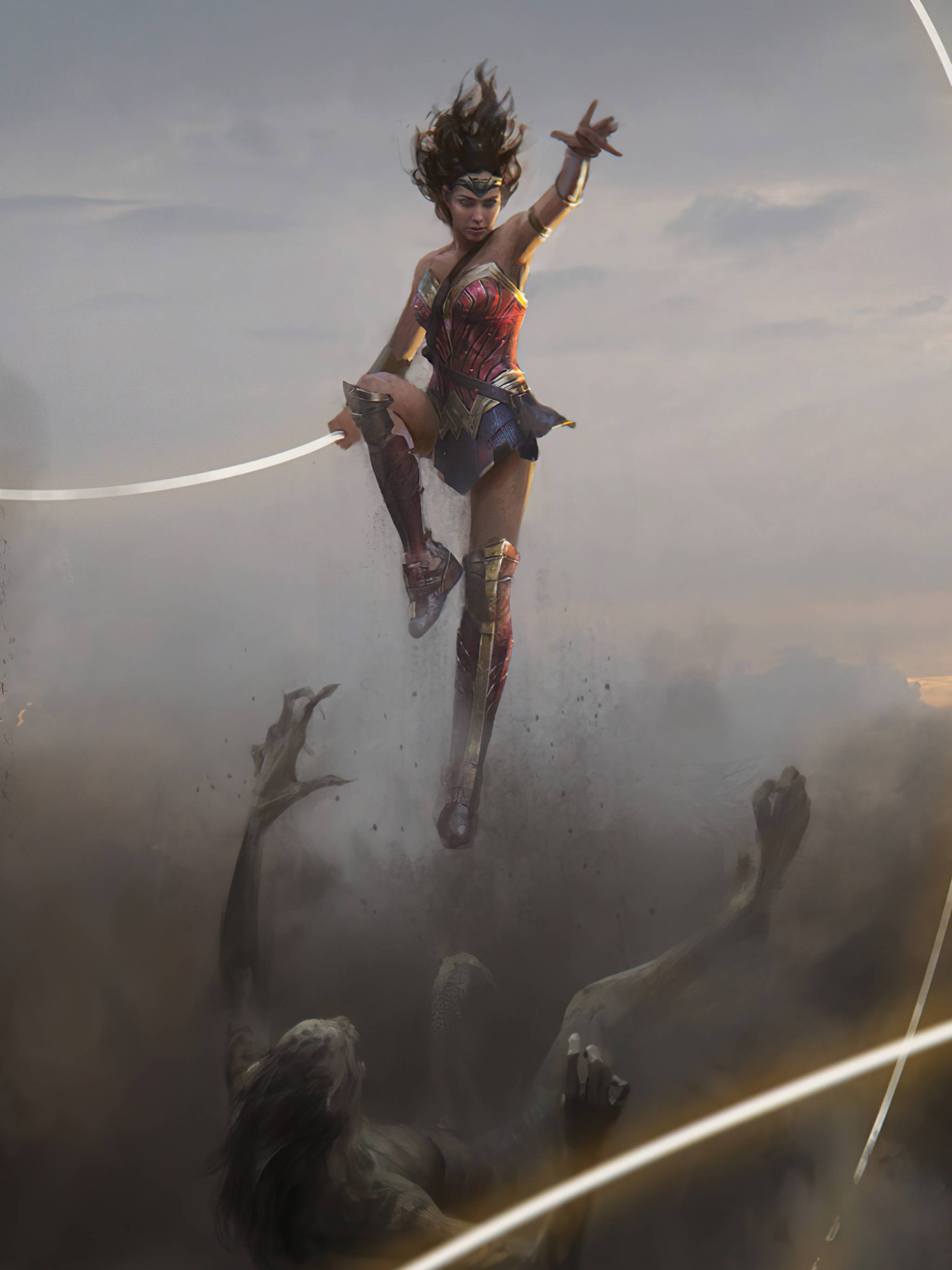 2048x2732 Wonder Woman x Cheetah Fight 2048x2732 Resolution Wallpaper, HD Movies 4K Wallpaper, Image, Photo and Background