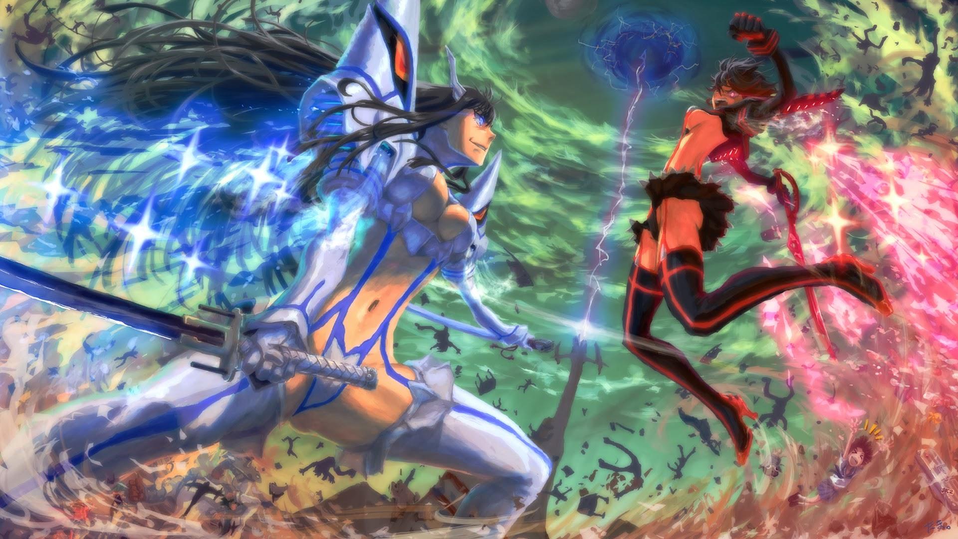 1920x1080 Free download kill matoi ryuuko vs kiryuin satsuki girls fighting anime HD wallpaper [1920x1080] for your Desktop, Mobile & Tablet. Explore Anime Fighting Wallpaper. Cool Anime Wallpaper, Anime Wallpaper