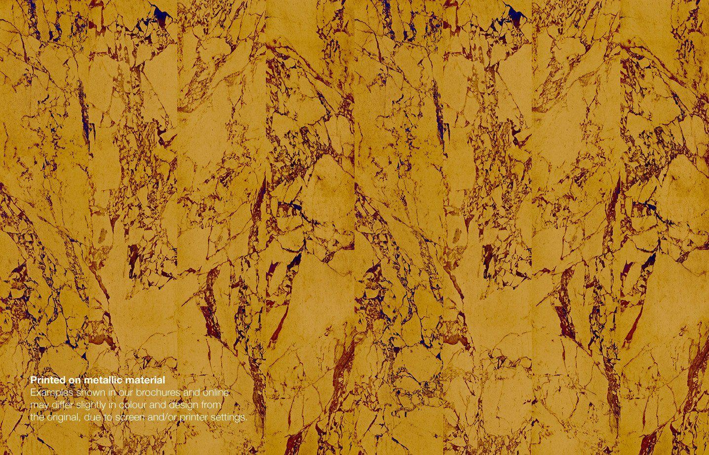 1436x922 Gold Marble Wallpaper design by Piet Hein Eek for NLXL Wallpaper