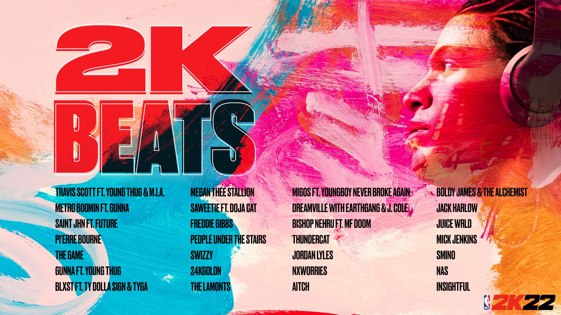 1920x1080 NBA 2K22 Has Big Soundtrack Changes This Year, Initial Artist Lineup Revealed