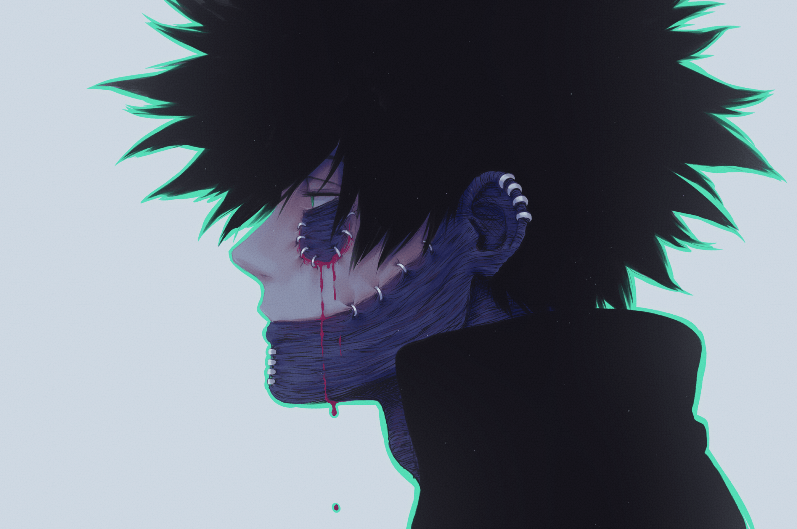 2560x1700 Download 2560x1700 Dabi, Profile View, Boku No Hero Academia