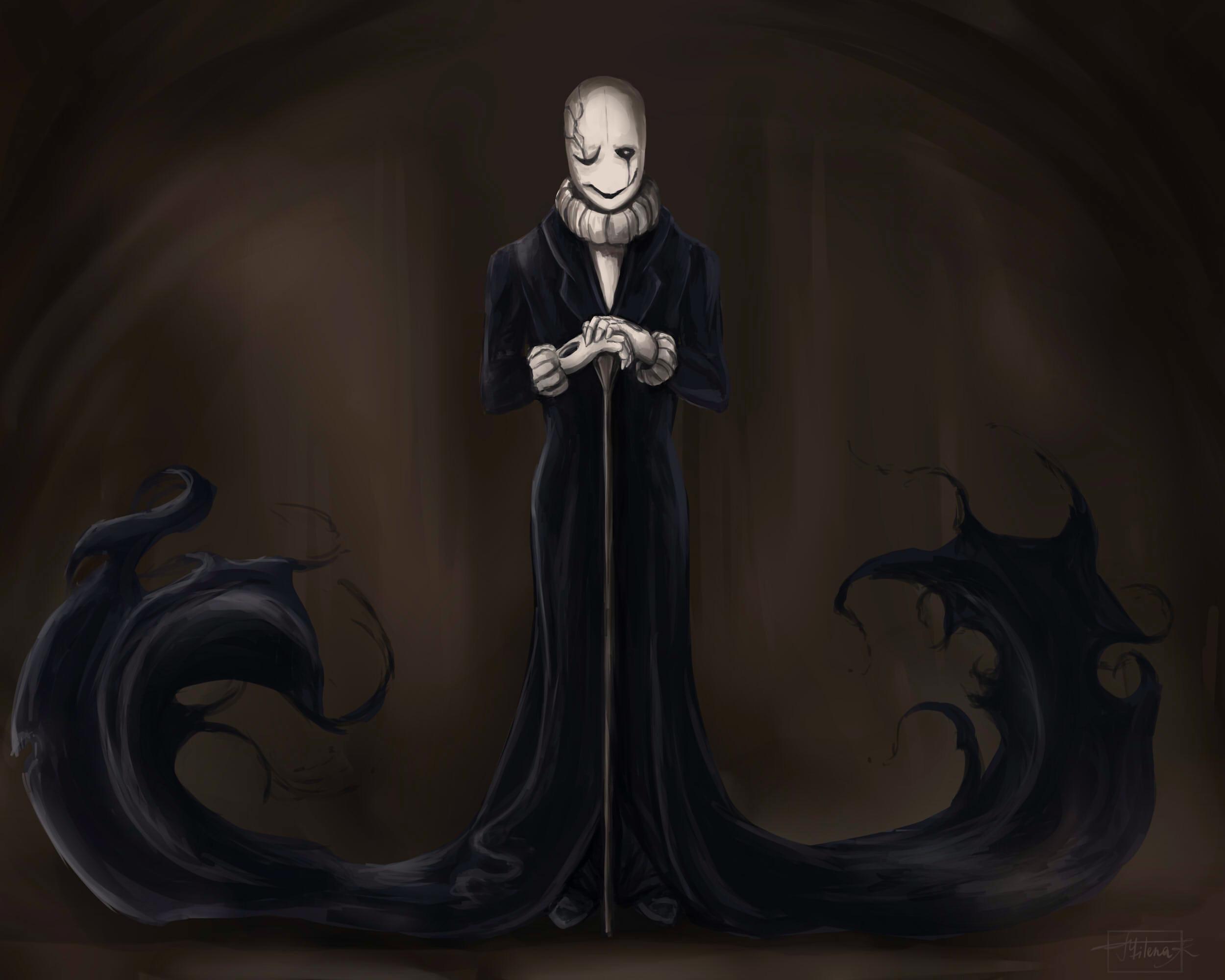 2500x2000 Download Gaster (Undertale) Video Game Undertale HD Wallpaperx2000