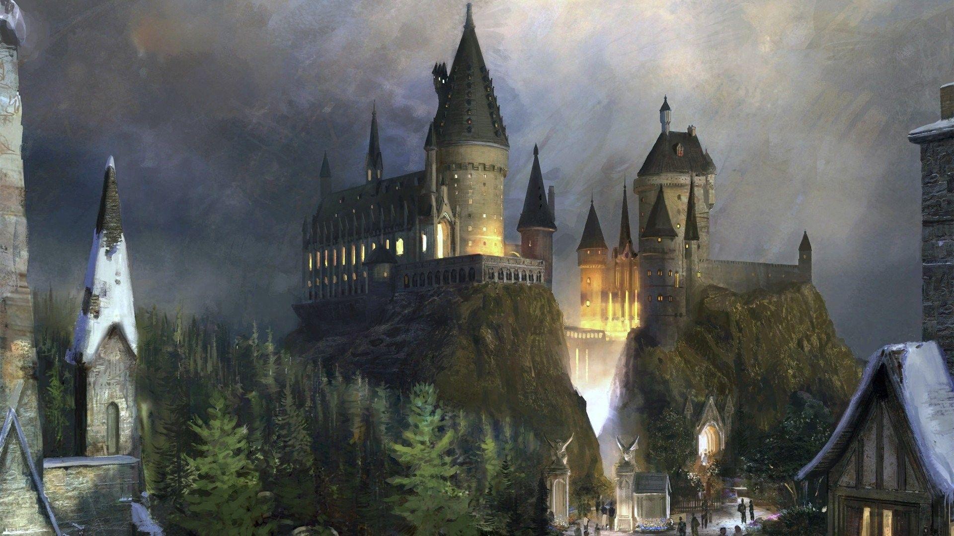 1920x1080 Hogwarts Wallpaper HD