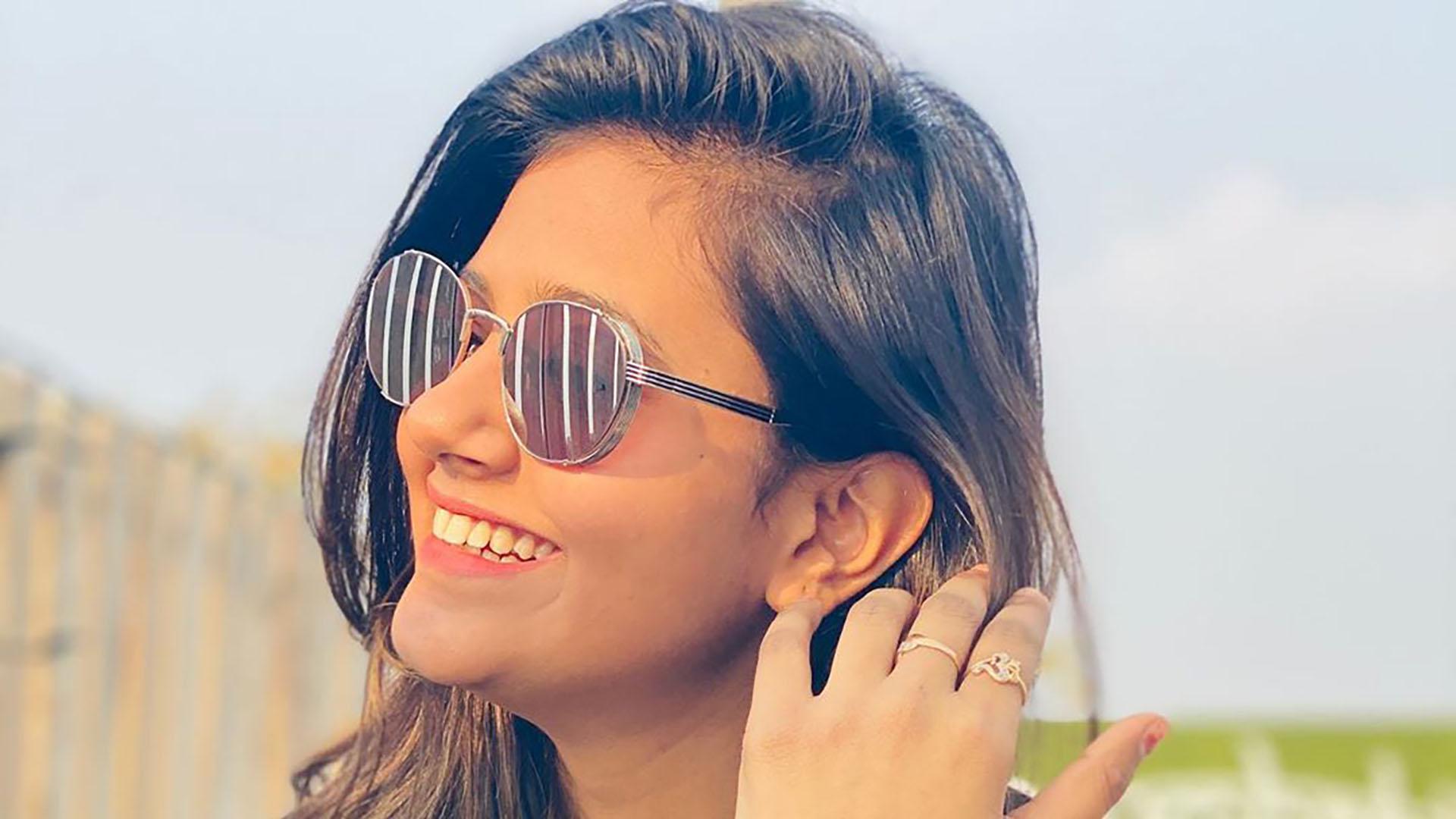 1920x1080 TikTok Star Anjali Arora Background Wallpaper 55864