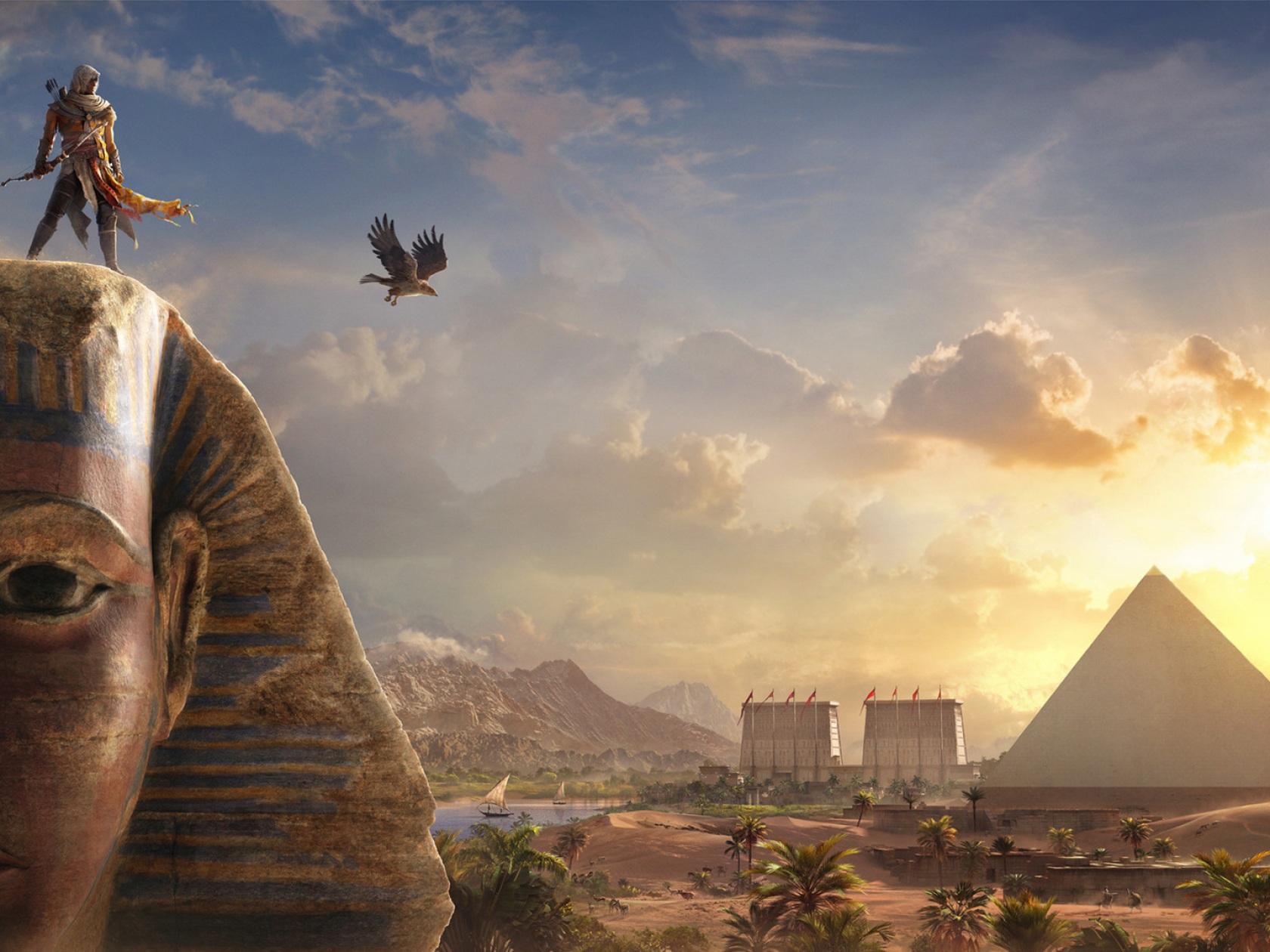 1680x1260 Wallpaper 4k Bayek Sphinx Assassins Creed Origins Wallpaper