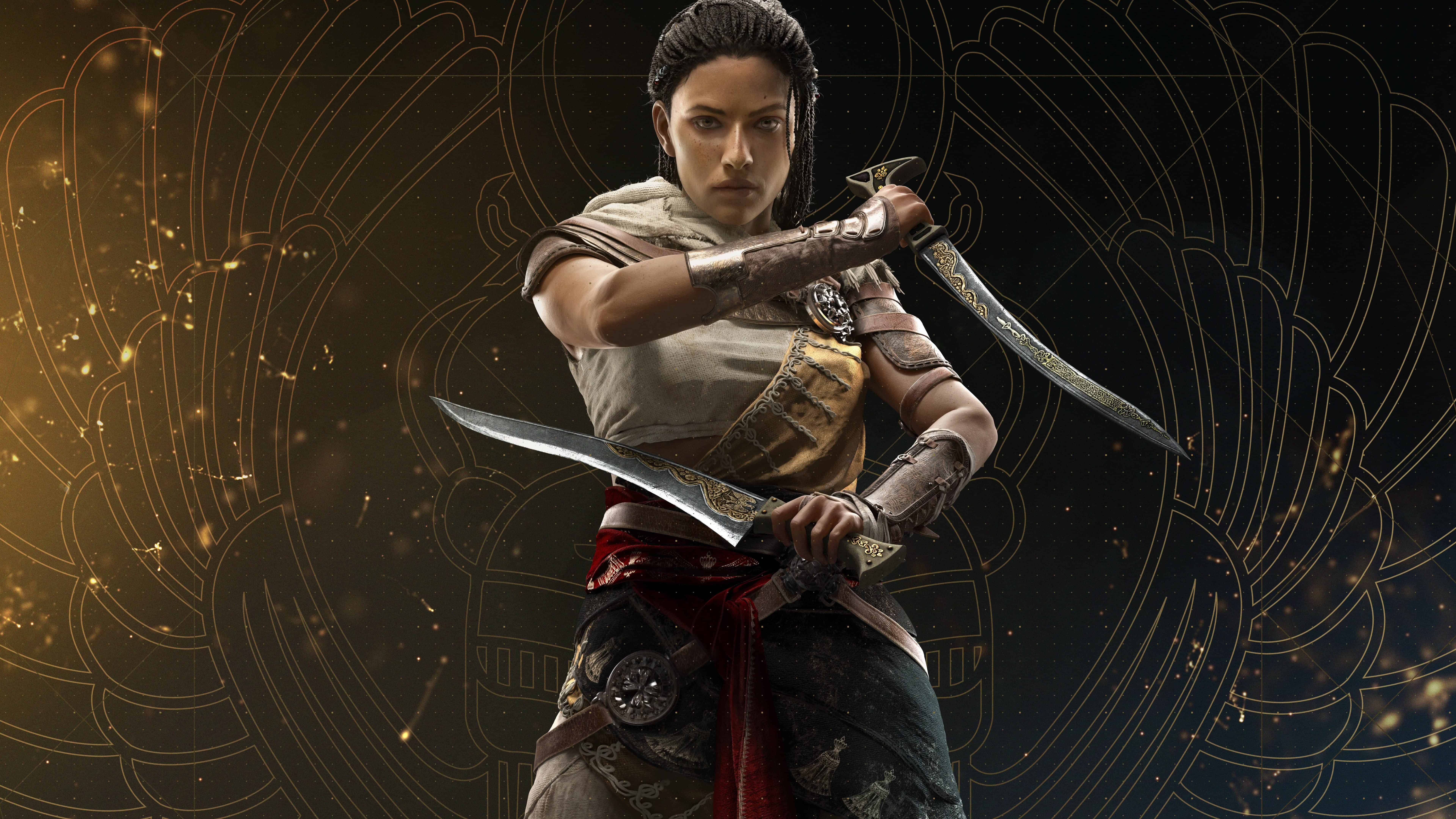 7680x4320 Assassins Creed Origins Aya UHD 8K Wallpaper