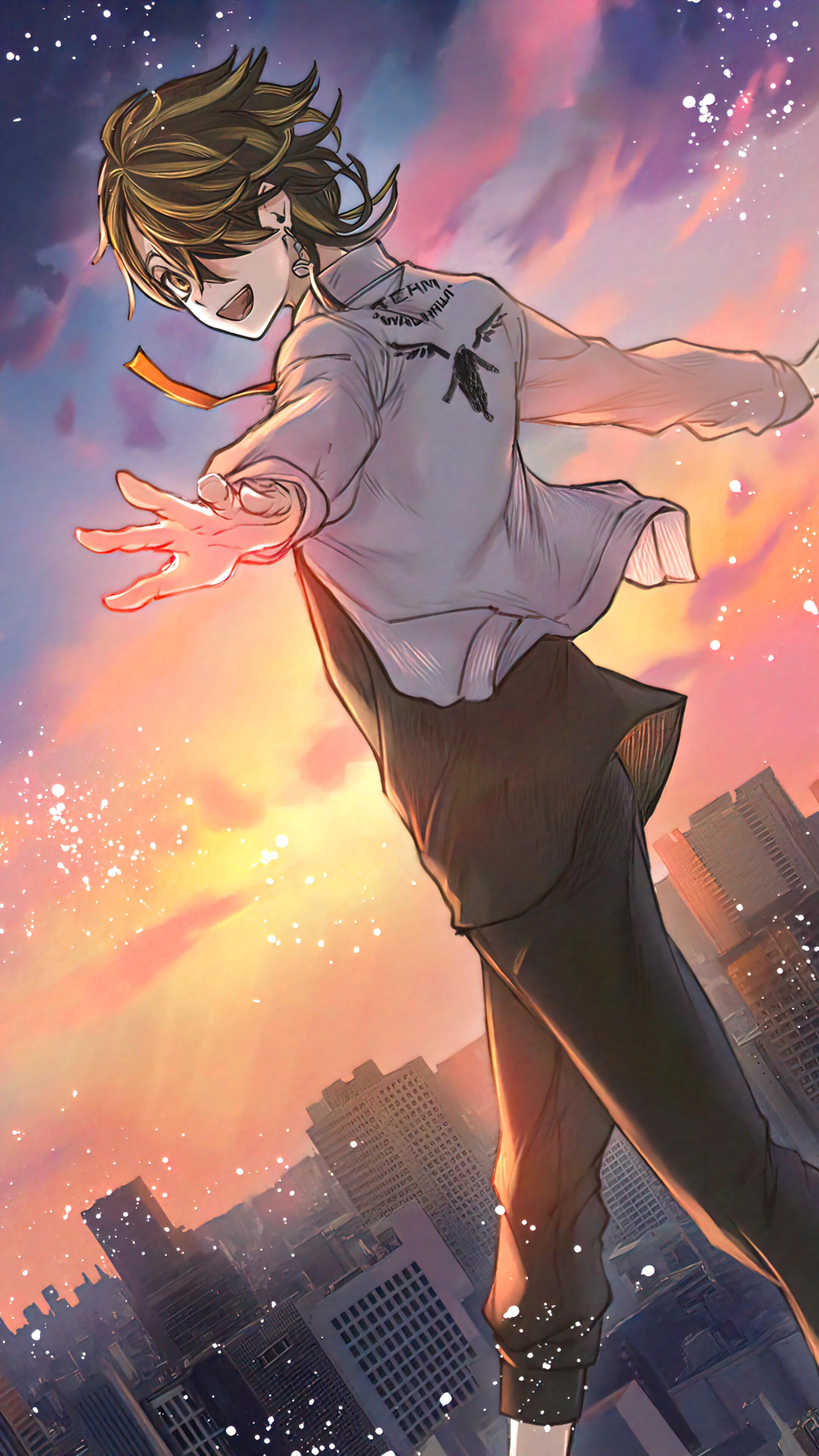 2160x3840 Kazutora Tokyo Revengers Wallpaper