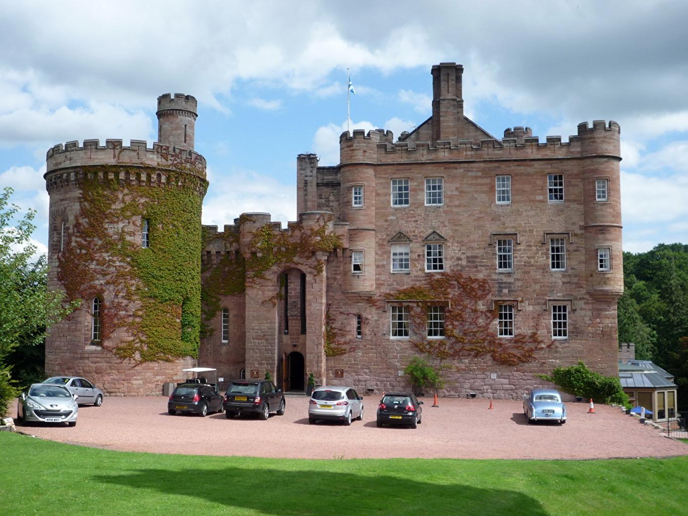 1365x1024 image Dalhousie Castle Scotland castle Cities
