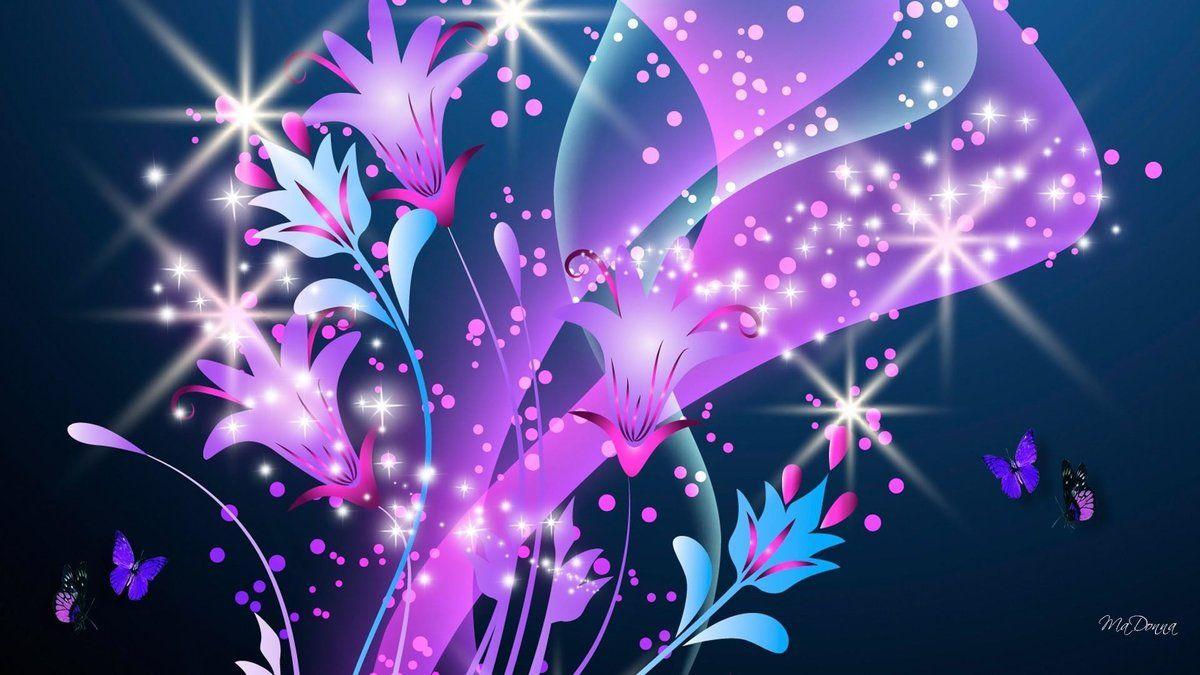 1200x675 Pink and Purple Butterfly Wallpaper