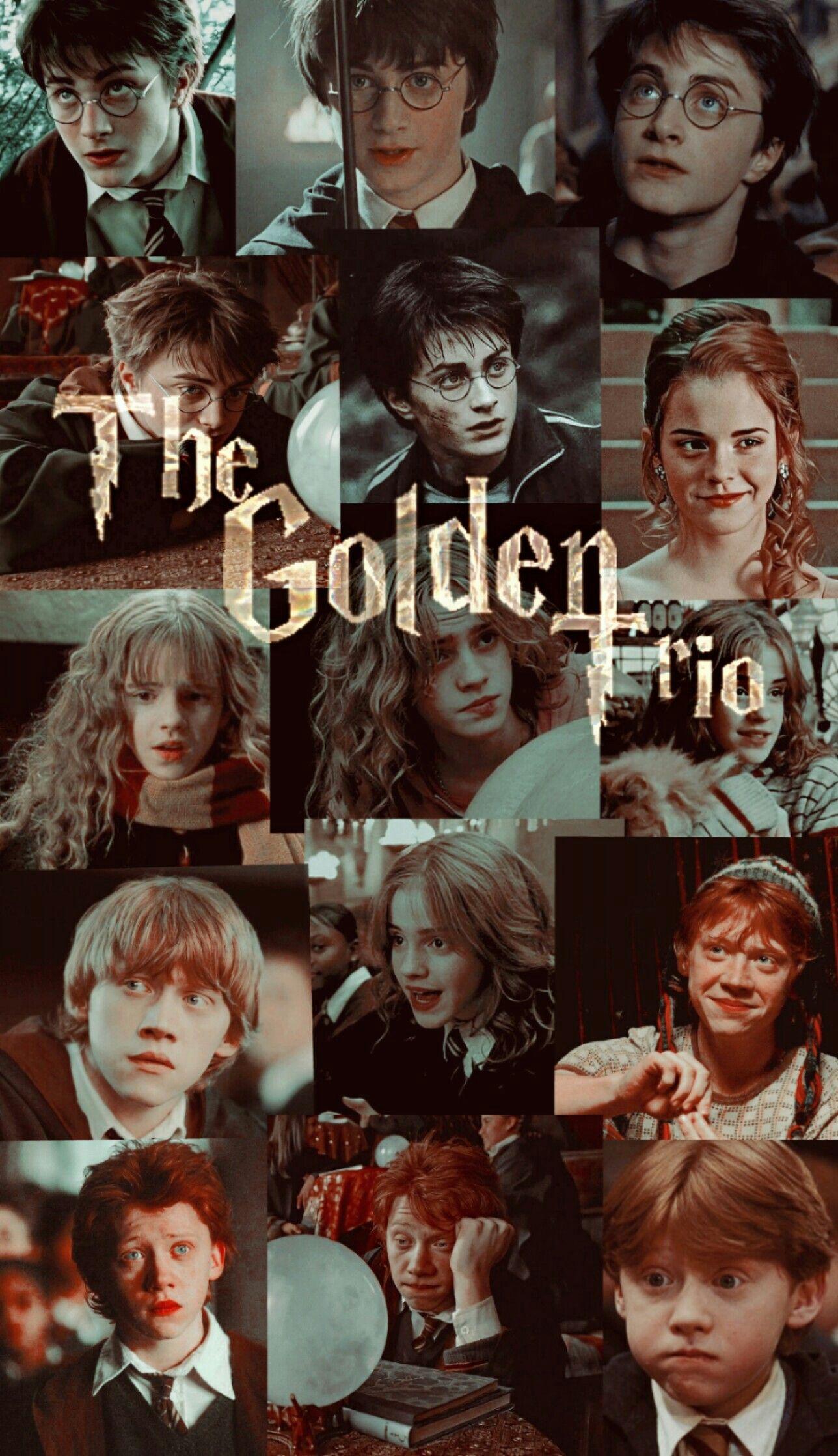 1288x2236 The Slytherin Trio Wallpaper