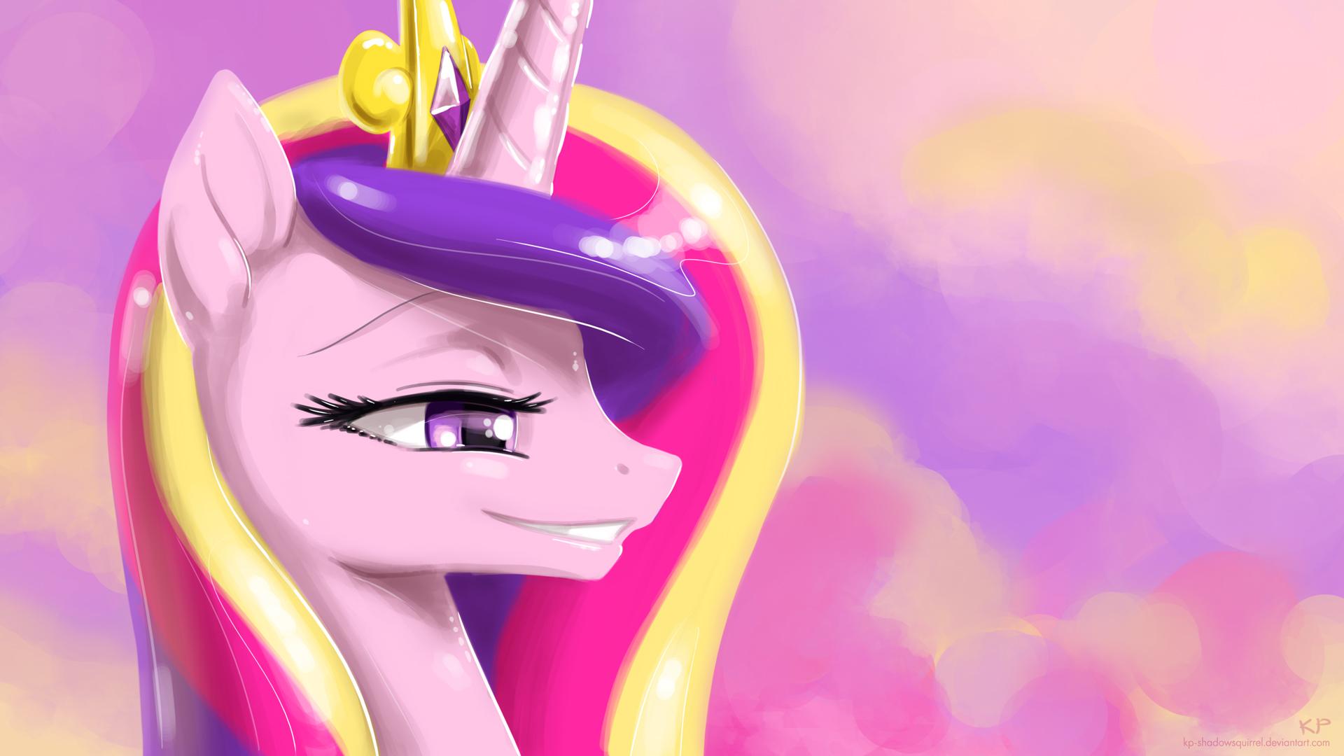 1920x1080 Princess Mi Amore Cadance Little Pony Anime Image Board